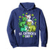 St Patricks Catricks Day Cats Saint Pattys Women Girls Kids T-Shirt