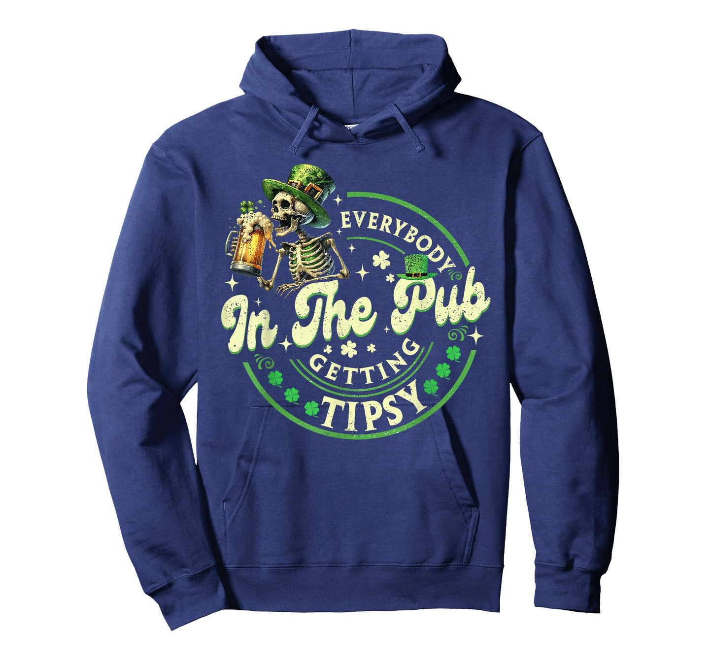 Everybody in The Pub Getting Tipsy St Patricks Day Men Women T-Shirt