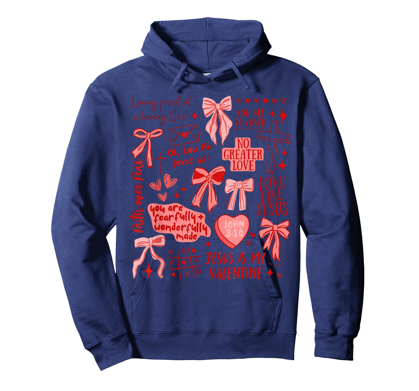 Christian Jesus is My Valentine Day Religious Heart Women T-Shirt