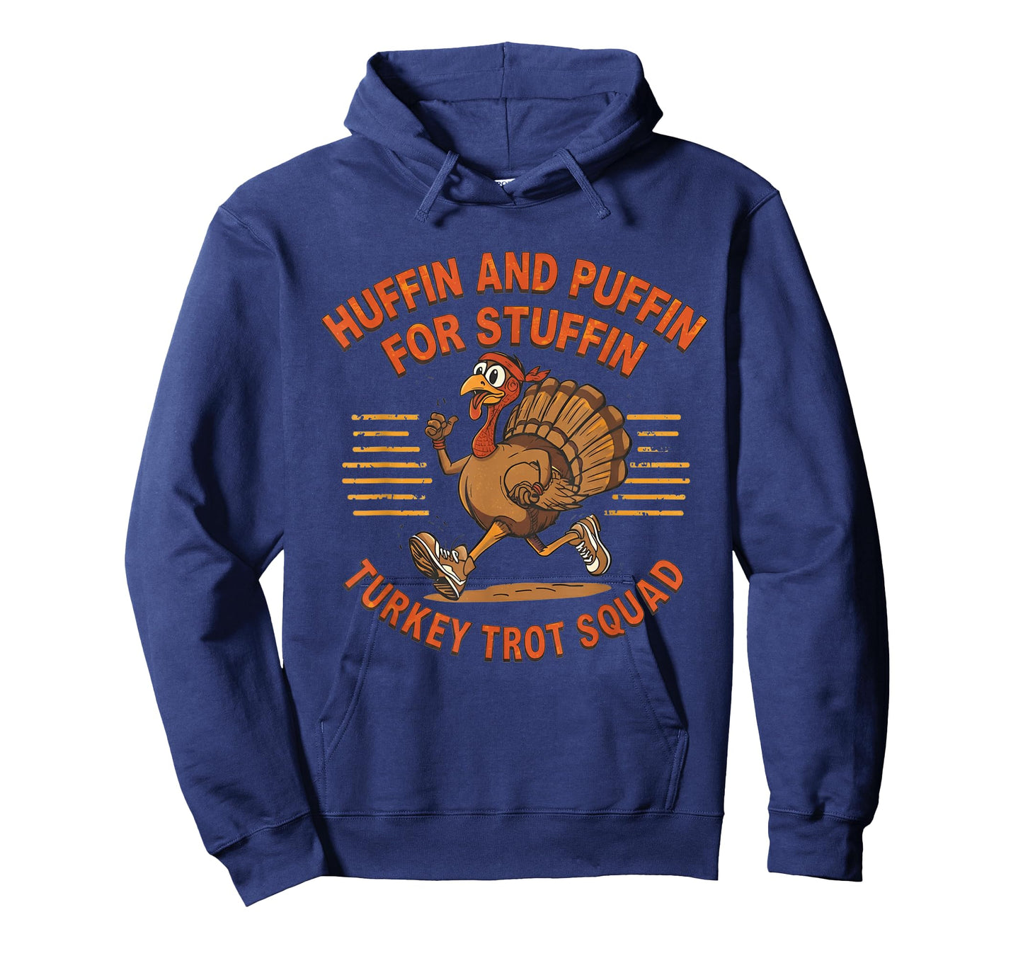 Running Turkey Trot Squad Huffin and Puffin for Stuffing T-Shirt
