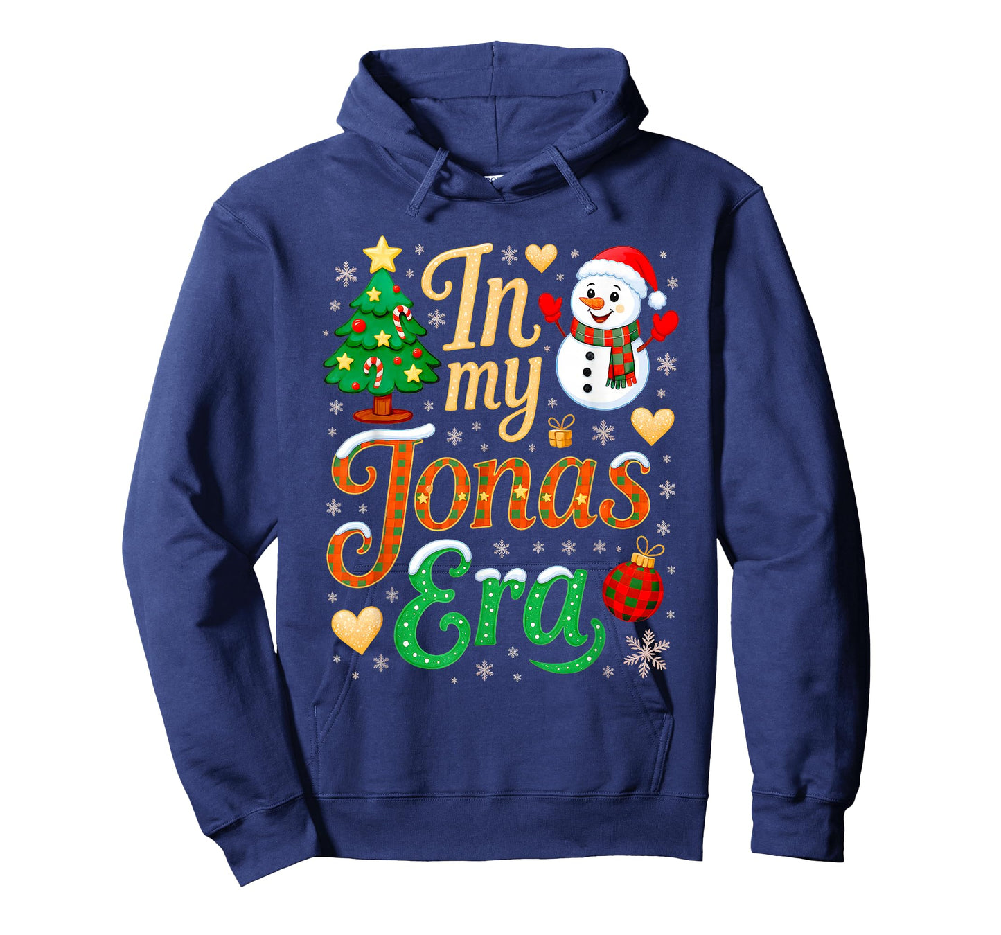 in My Jonas Era Funny Jonas Heart Christmas Shirt Men Women T-Shirt