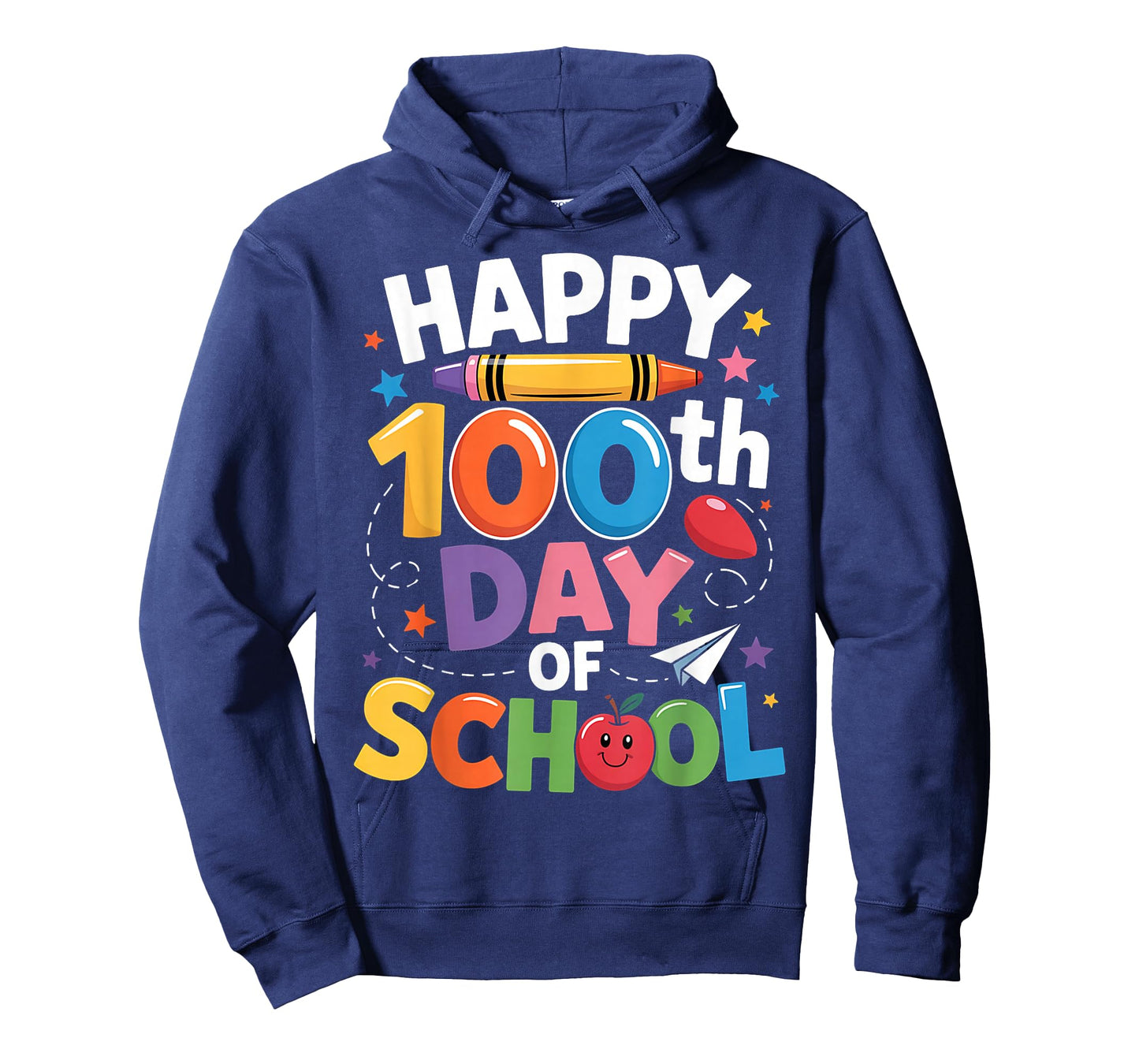 Happy 100th Day of School Kids - Fun & Colorful School T-Shirt