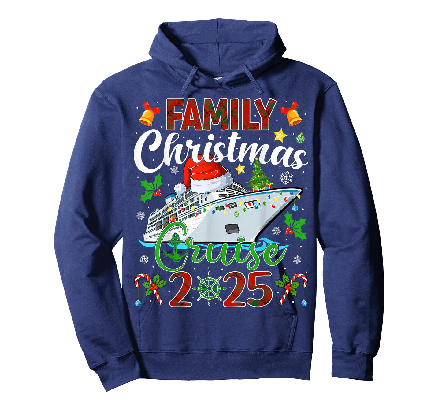 Merry Cruisemas Cruise Matching Family Christmas Cruise 2025 T-Shirt