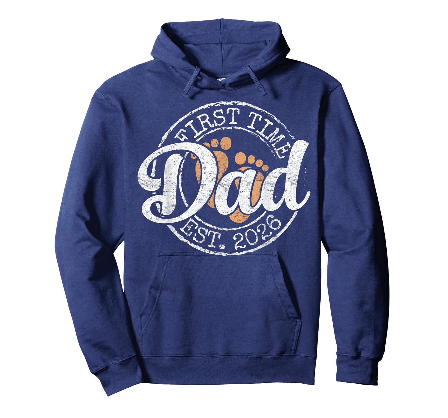 First Time Dad Est 2026 Stamp Soon Promoted to Daddy T-Shirt