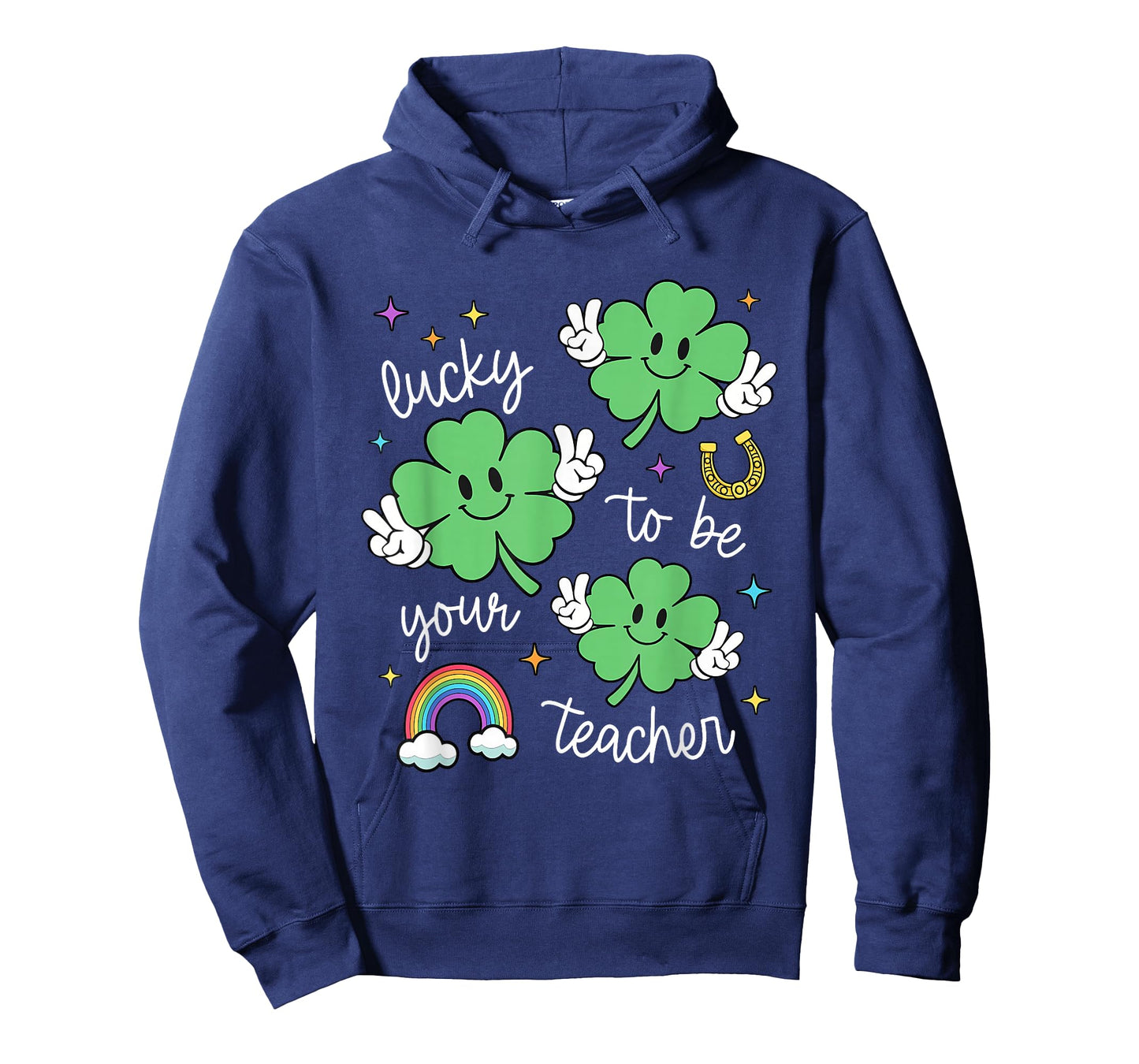 St Patrick's Day Teacher Lucky Teacher Retro St Patrick T-Shirt