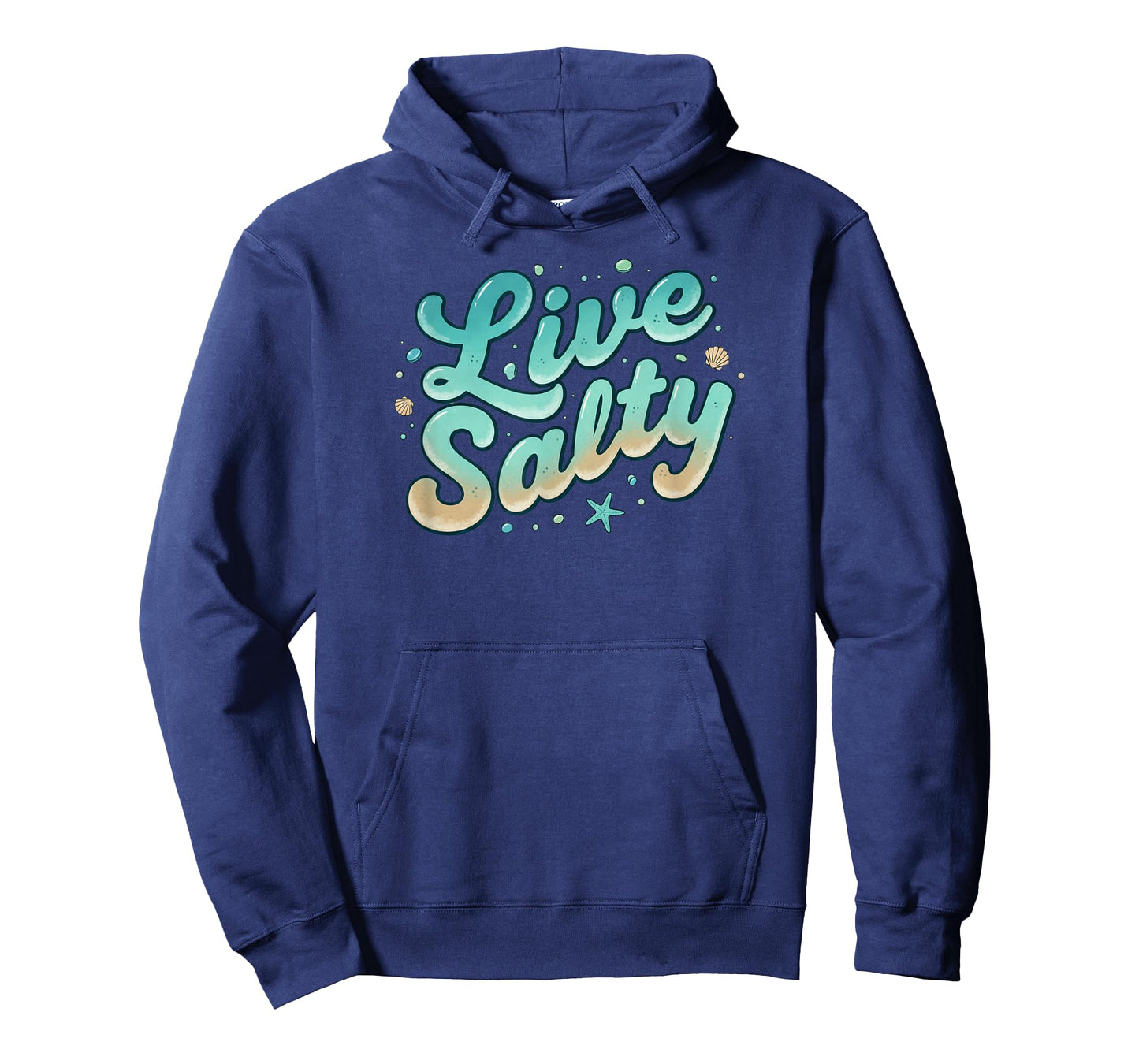 Live Salty Retro Beach Vibes Sea Salt Ocean Lovers T-Shirt