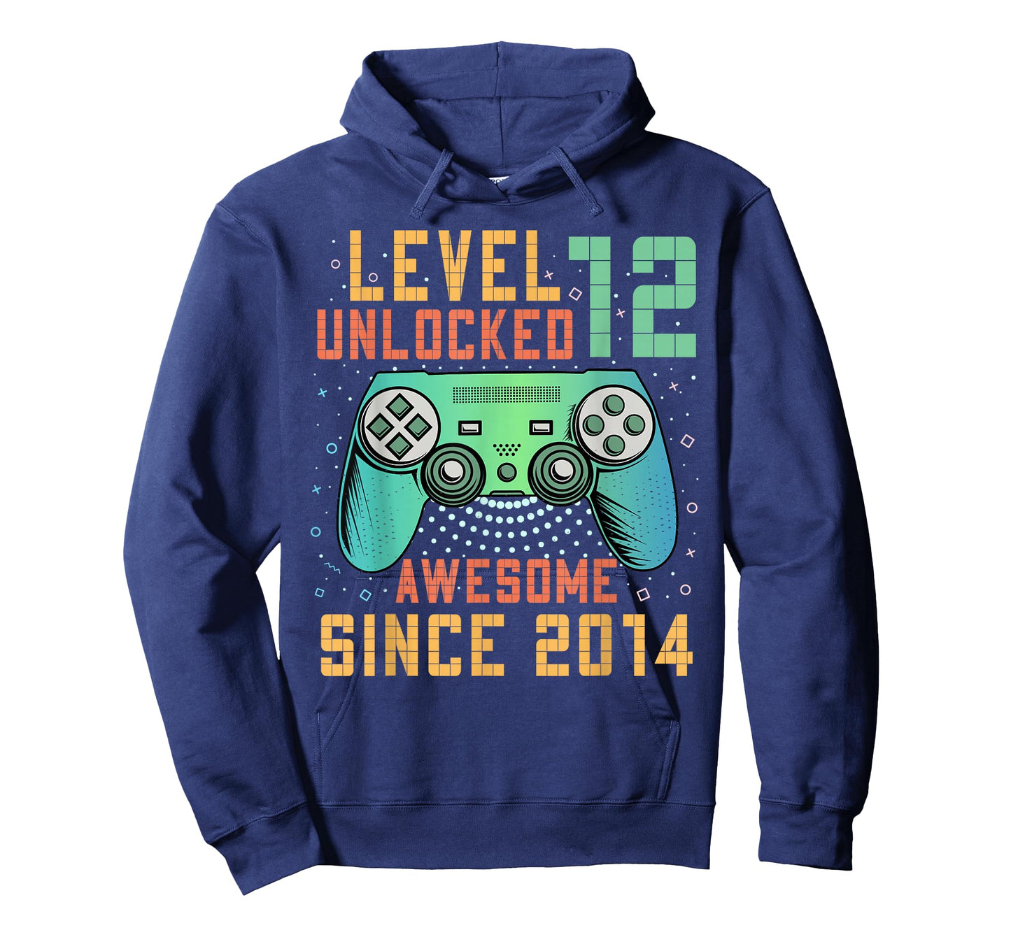 Level 12 Unlocked Awesome Since 2014 12th Birthday Boy T-Shirt