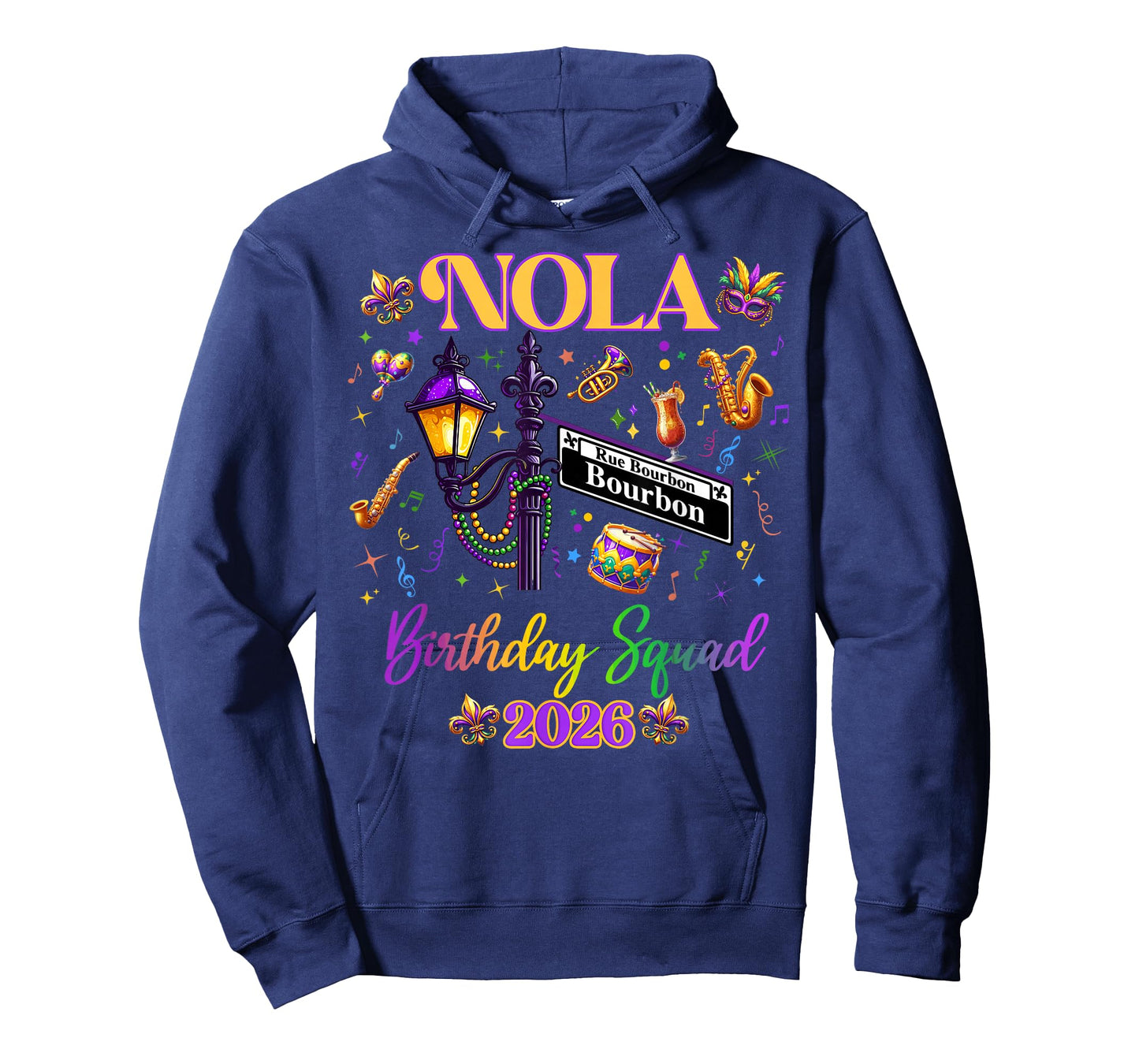 New Orleans Nola 2026 Girls' Birthday Bachelorette T-Shirt
