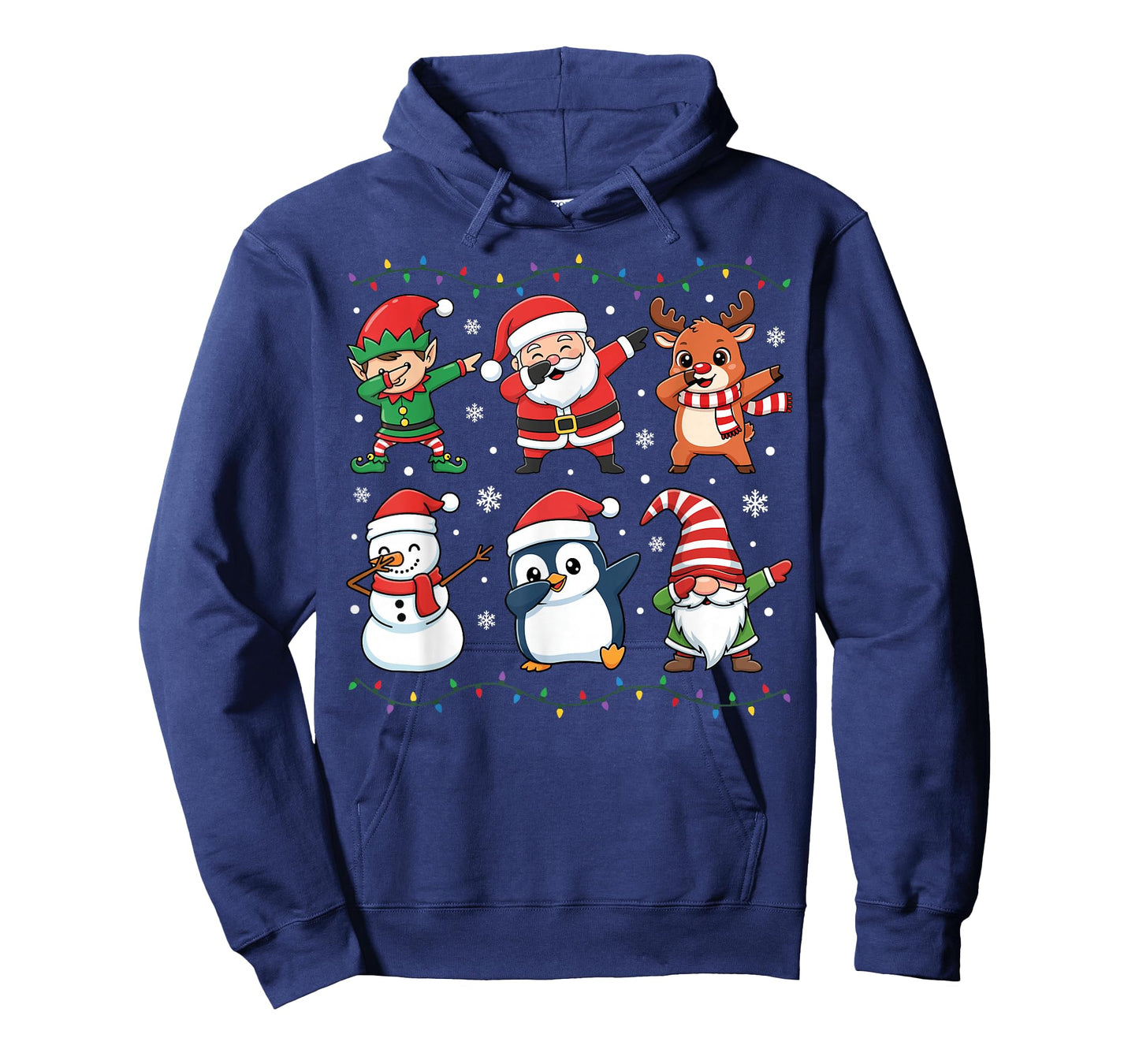 Cute Christmas Dabbing Santa Elf Reindeer Boys Girls Xmas T-Shirt