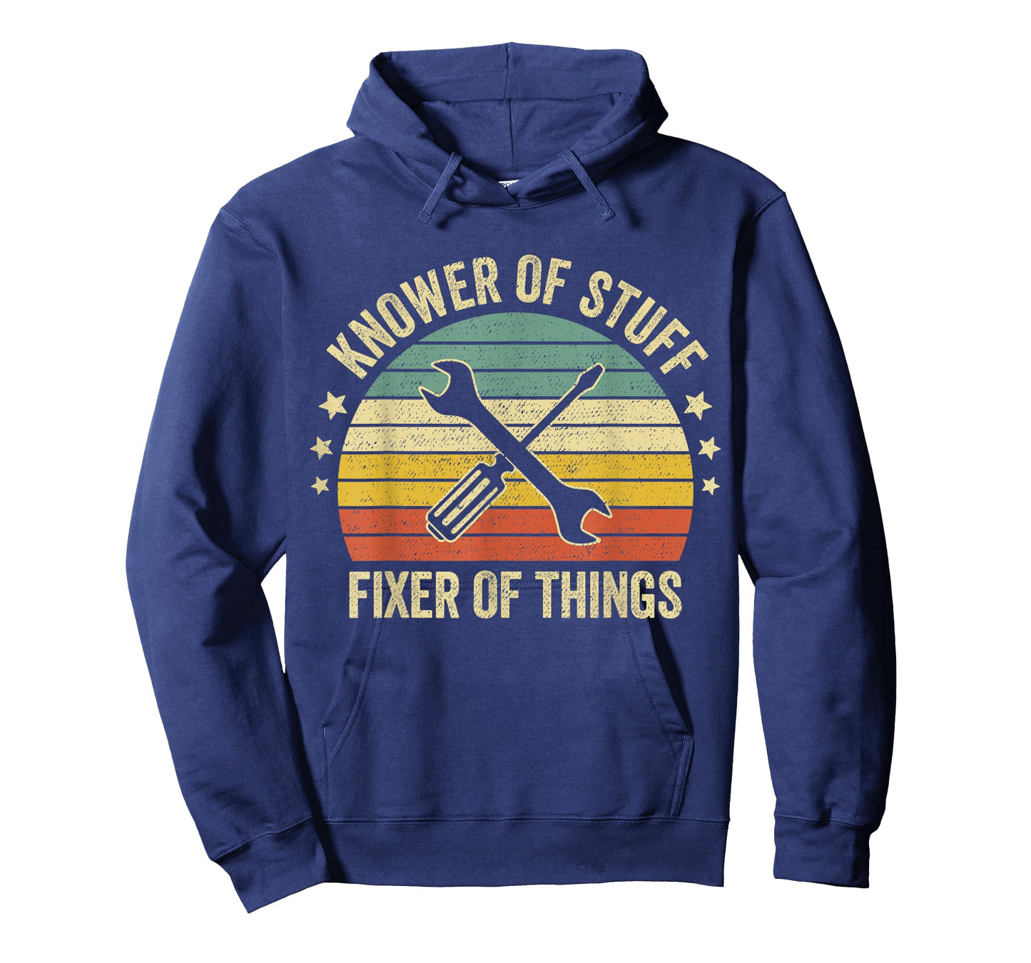 Retro Vintage Knower of Stuff Fixer of Things Funny Mechanic T-Shirt