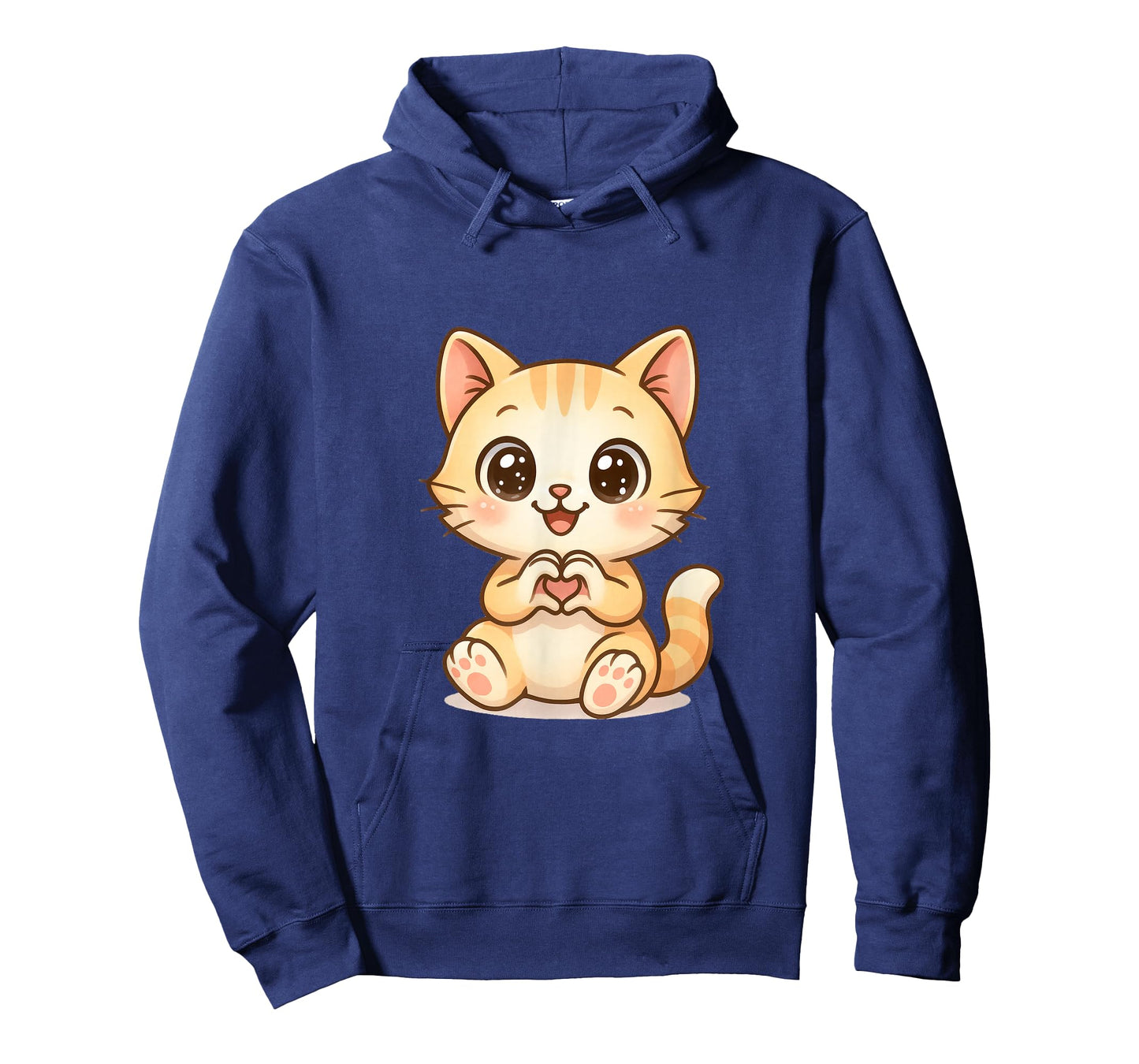 Cute Valentine Cat Heart Love Valentines Day T-Shirt