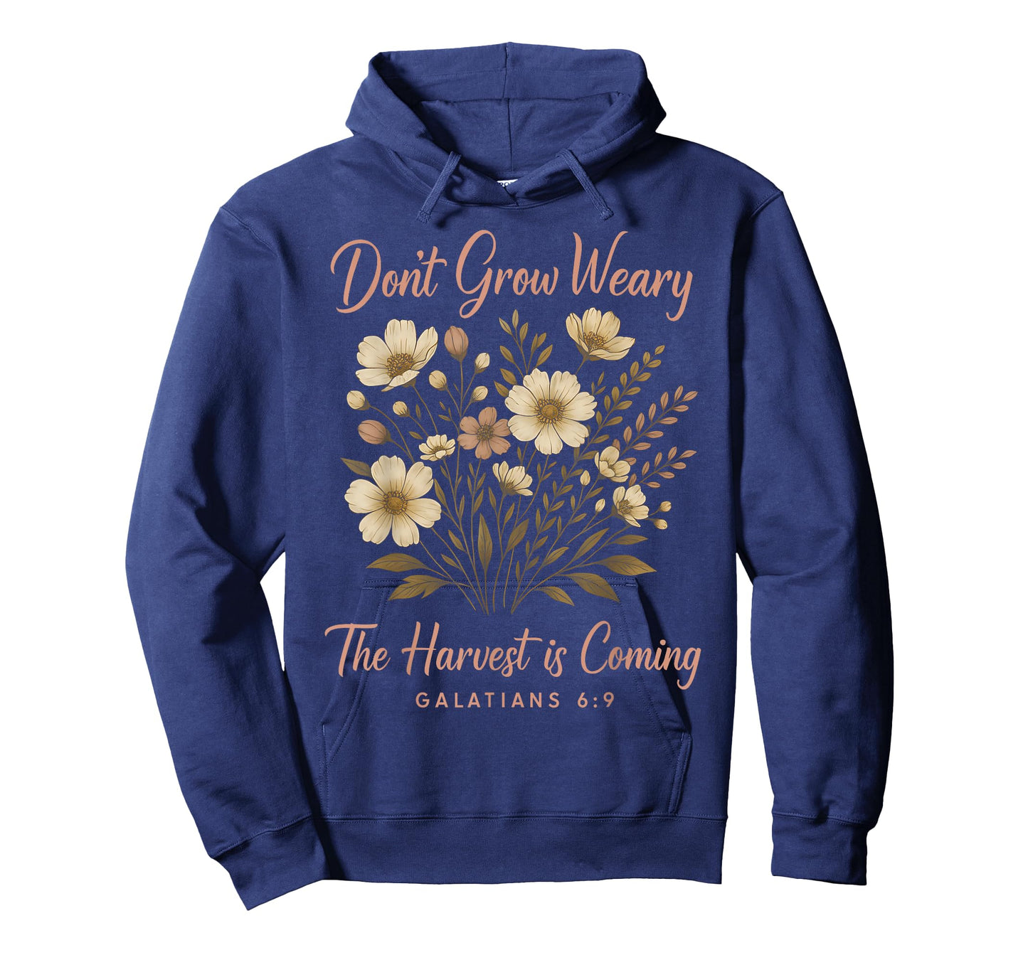 Don't Grow Weary, The Harvest is Coming, Bible Galatians 6:9 T-Shirt