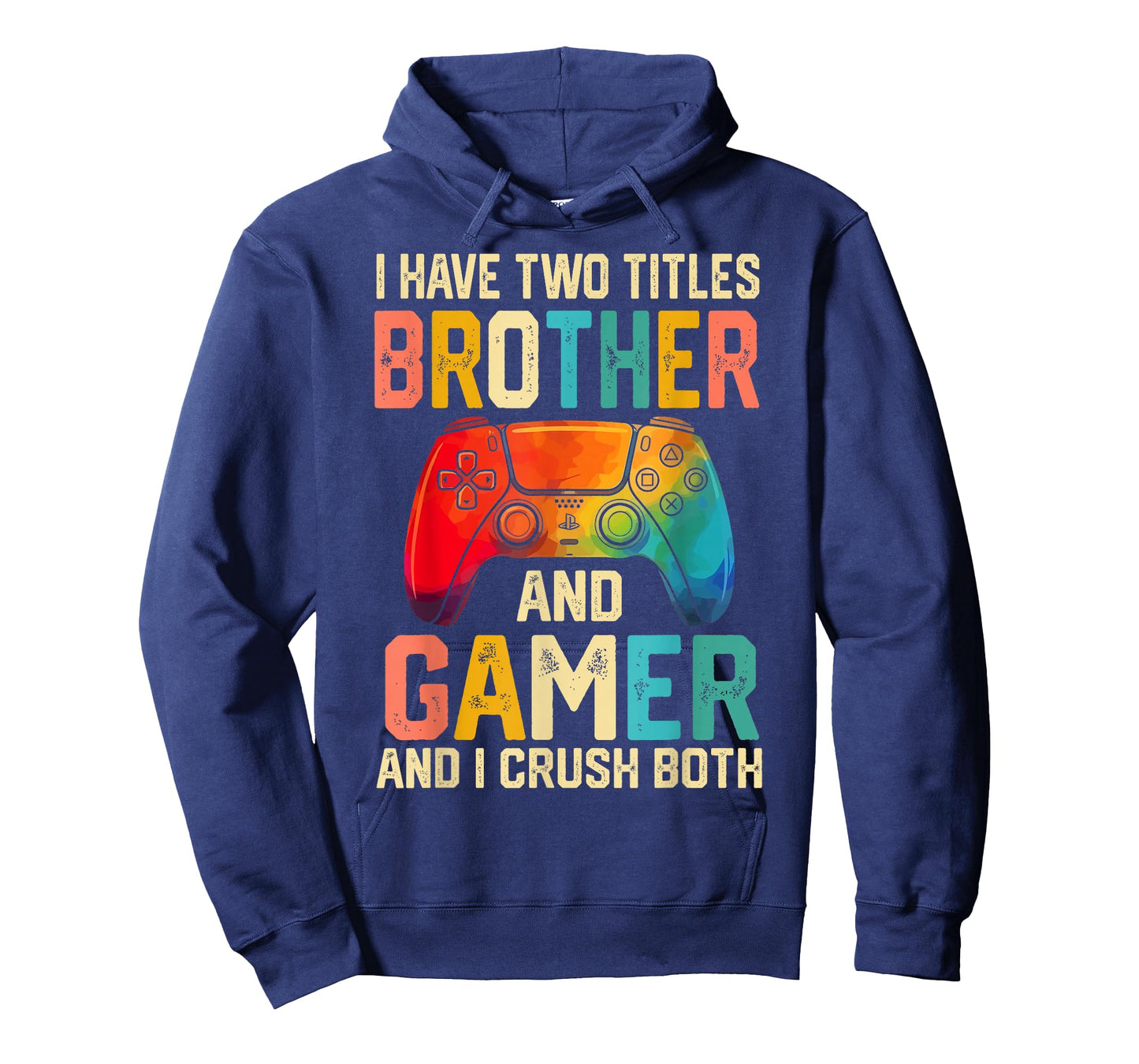 Funny Brother Gamer Graphic Tee Men Boys Teens Video Gaming T-Shirt