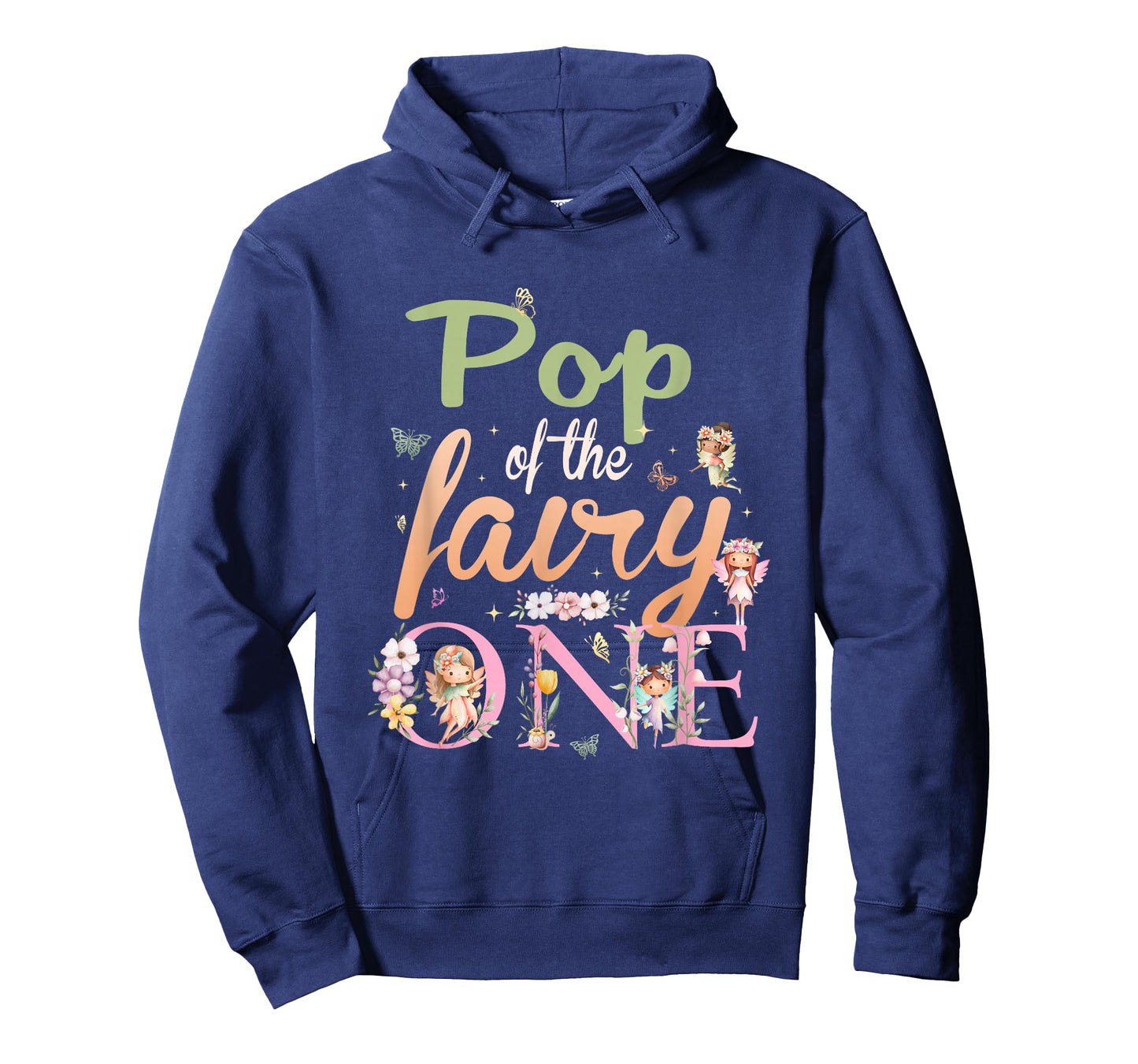 Pop of The Fairy One 1St Birthday Girl Family Matching T-Shirt