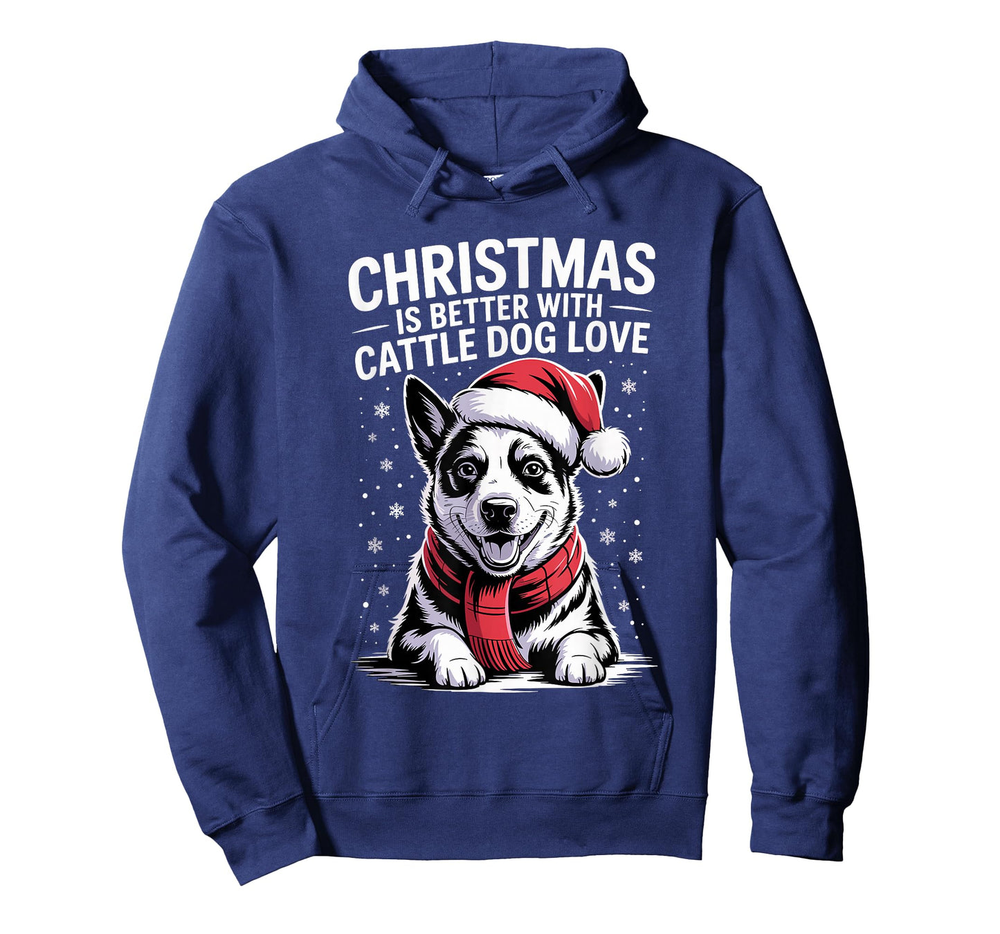 Funny Christmas is Better with Australian Cattle Dog Love T-Shirt