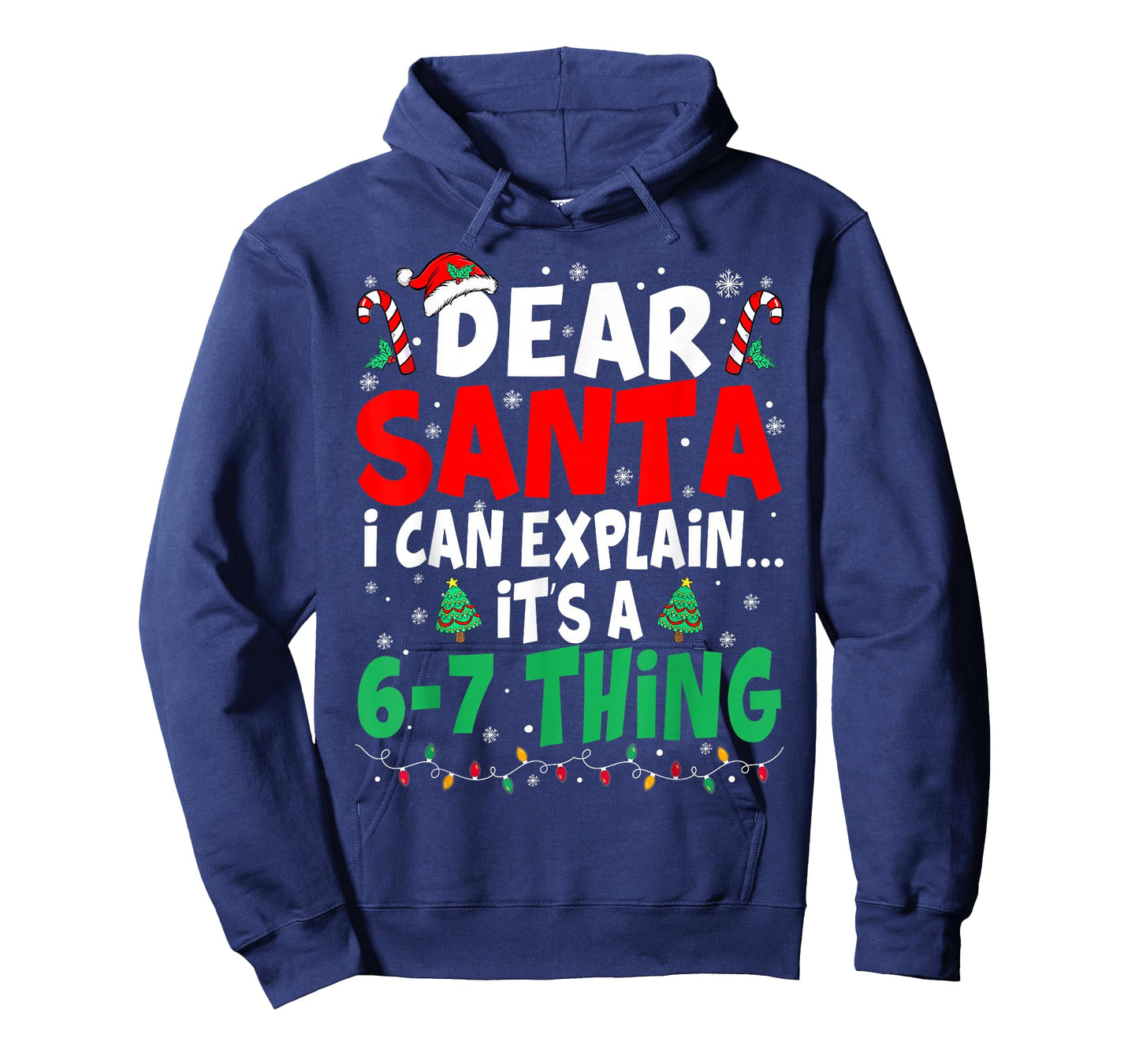 67 Meme Dear Santa 6 7 Funny Christmas Six Seven Kids Boys T-Shirt