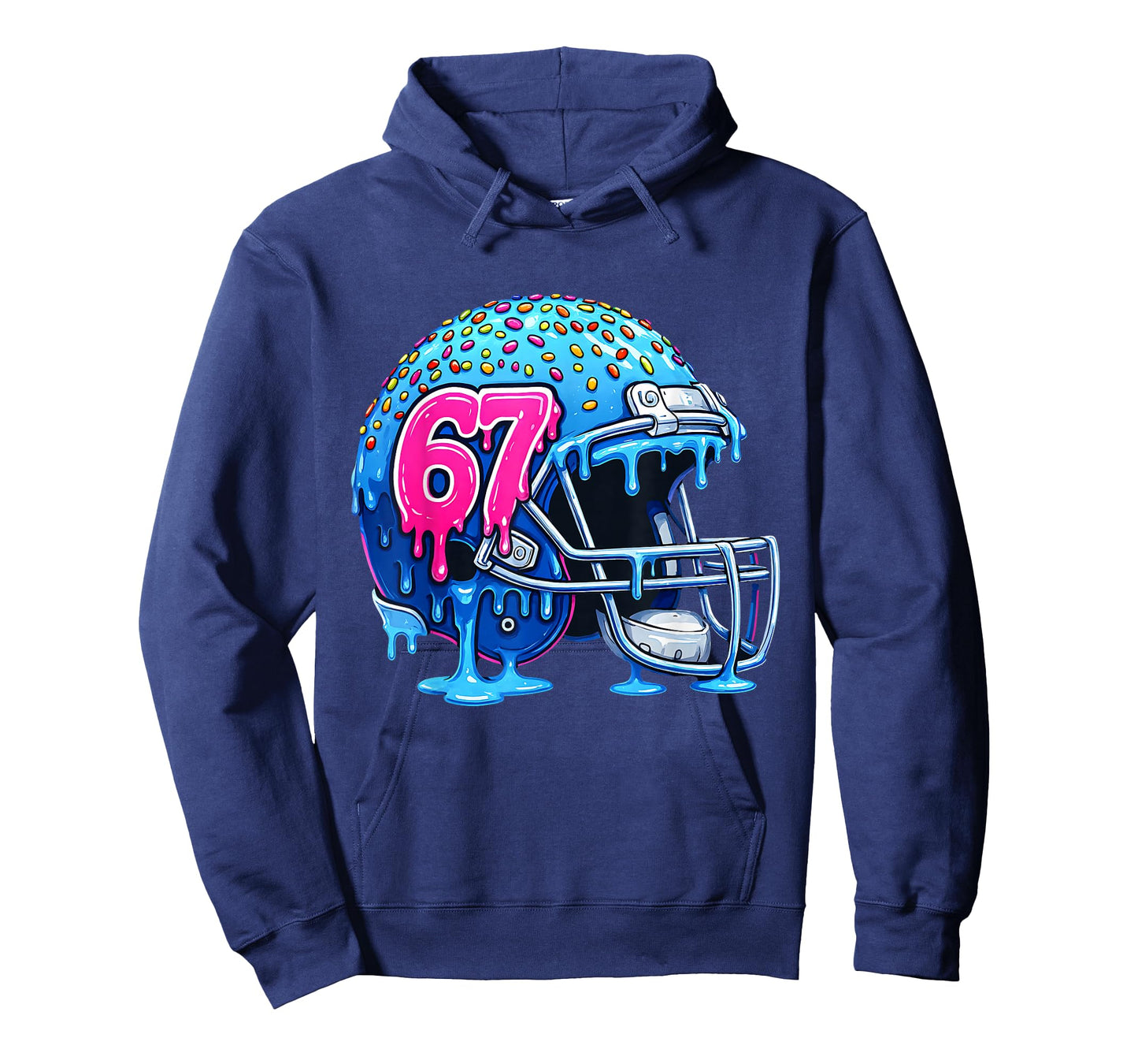 Six Seven Football Drip T-Shirt