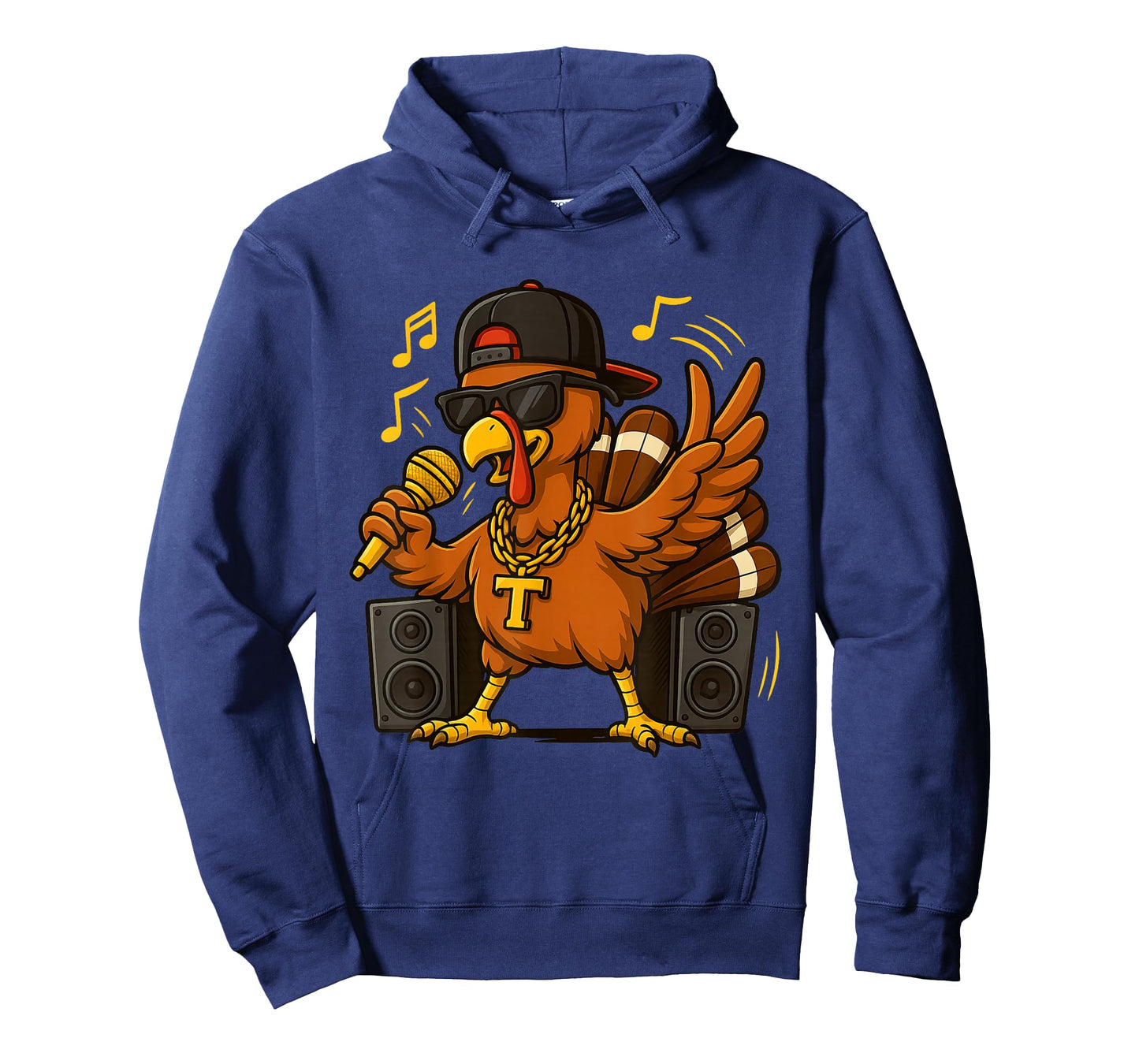Funny Rapper Turkey:Hip Hop Thanksgiving Day Drip Gift Idea T-Shirt
