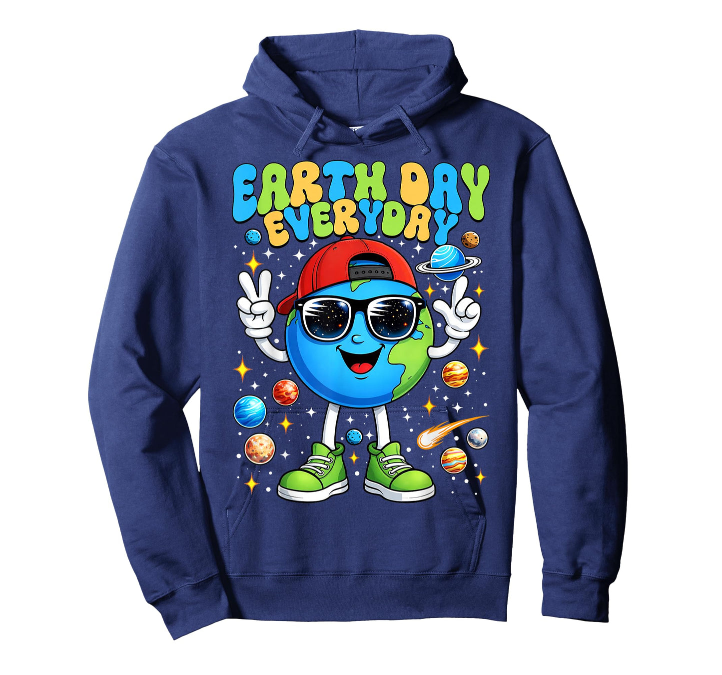 Happy Earth Day 2026 Save The Planet Earth Day Everyday Kids T-Shirt