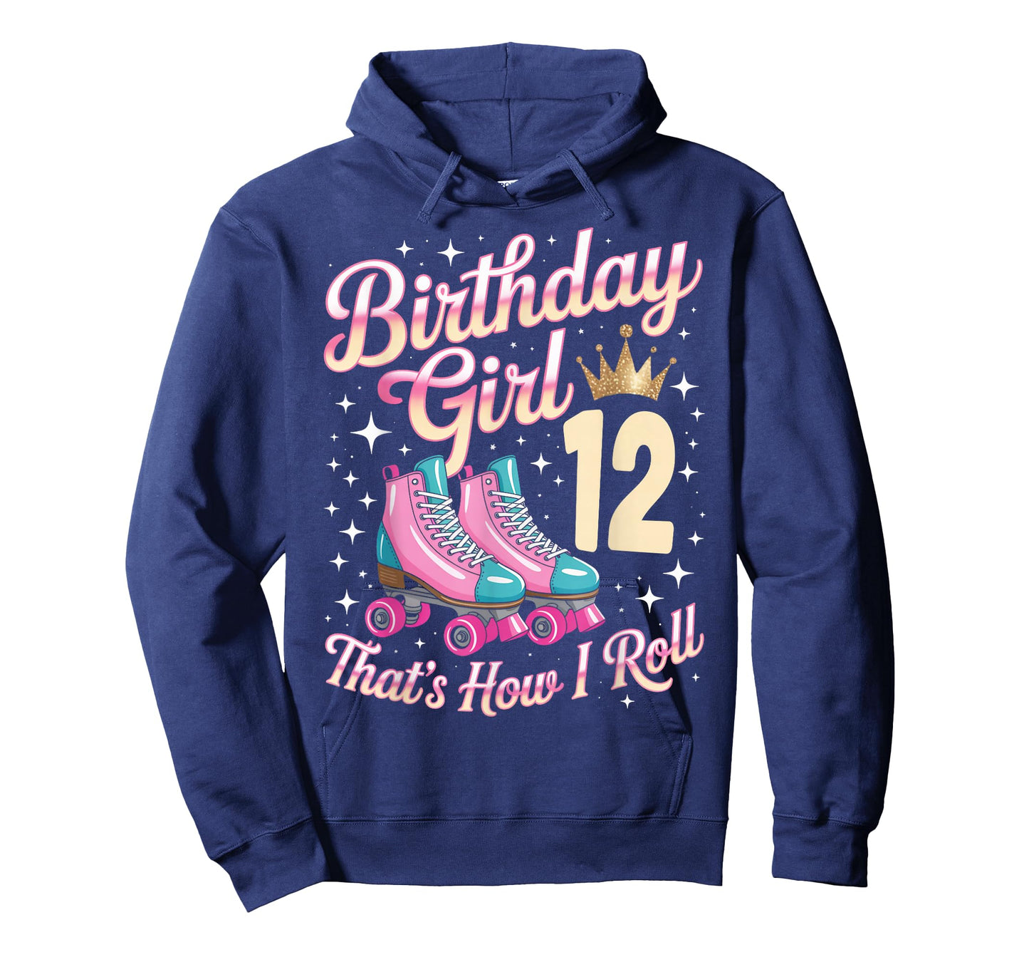 Birthday Girl 12 Roller Skating 12th Birthday Roller Skater T-Shirt