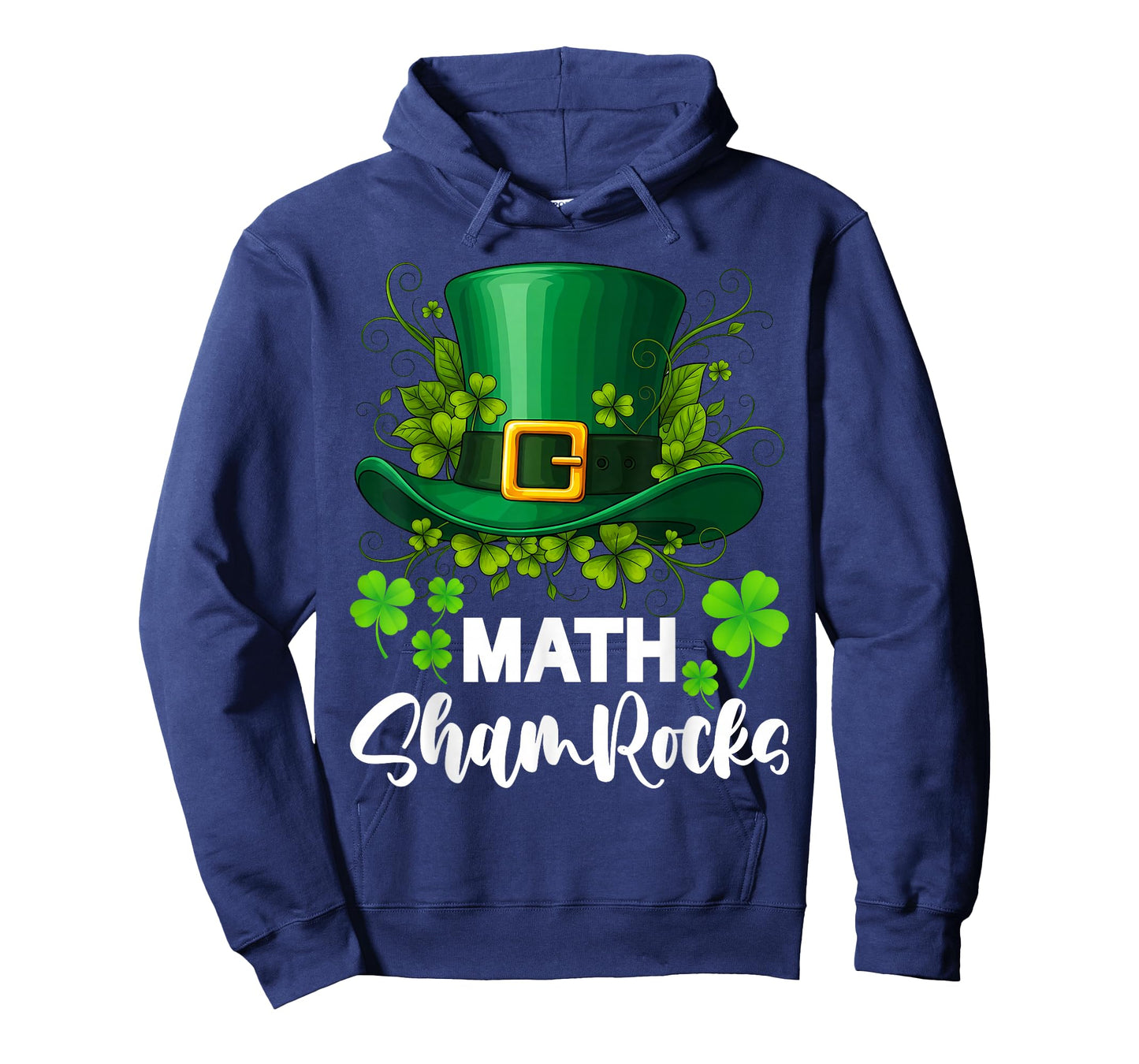 Math Shamrocks St. Patrick's Day School T-Shirt