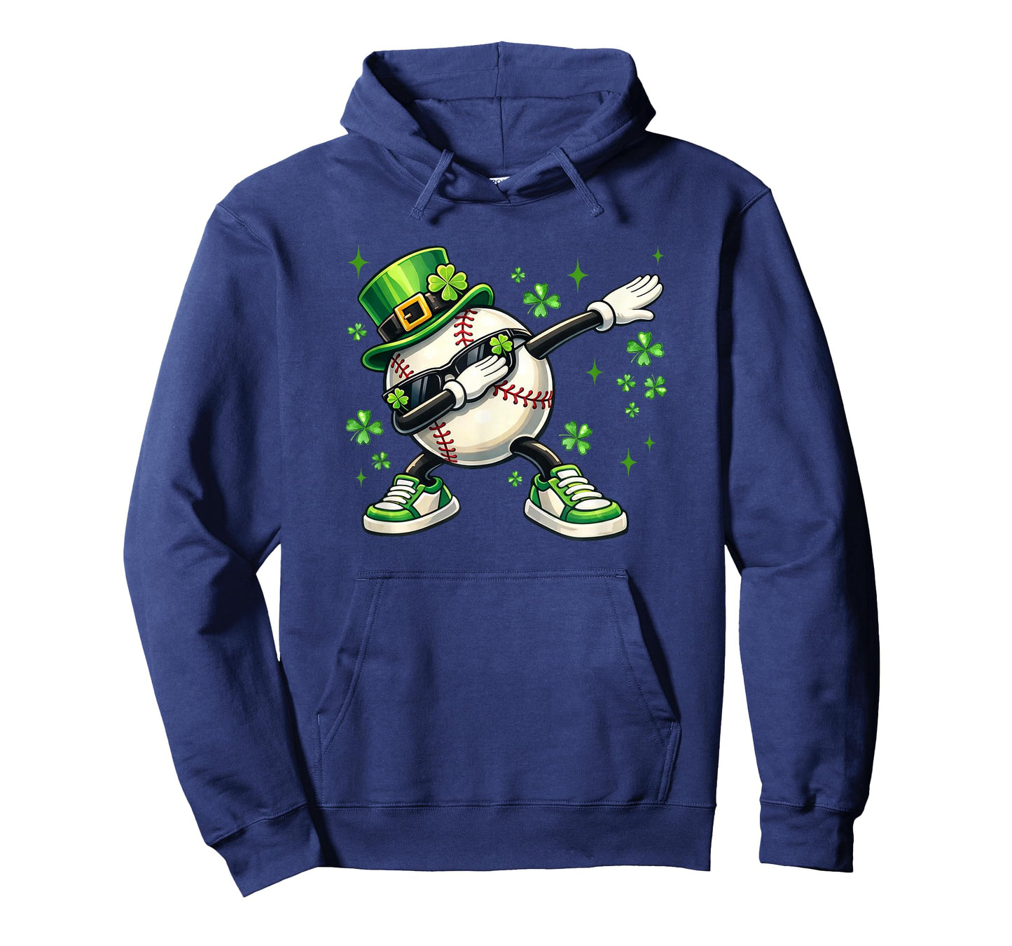 Dabbing Shamrock Baseball St Patrick's Day Kids Boy T-Shirt