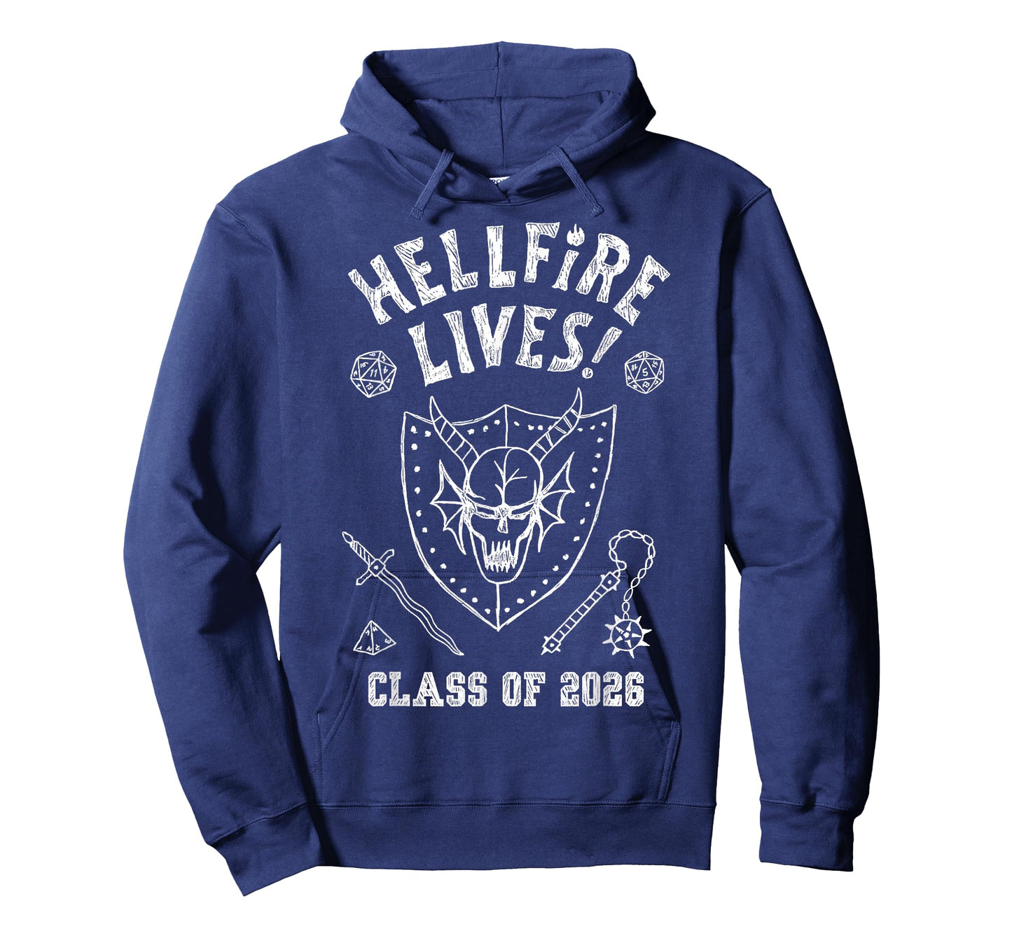 Stranger Things Hellfire Lives! Class of 2026 Graduation T-Shirt