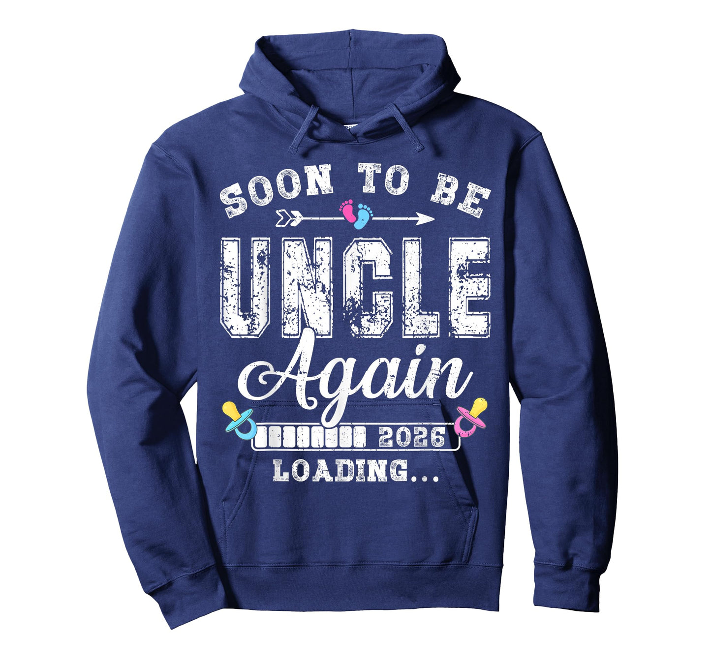 Soon to Be Uncle Again 2026 Loading Matching Family T-Shirt