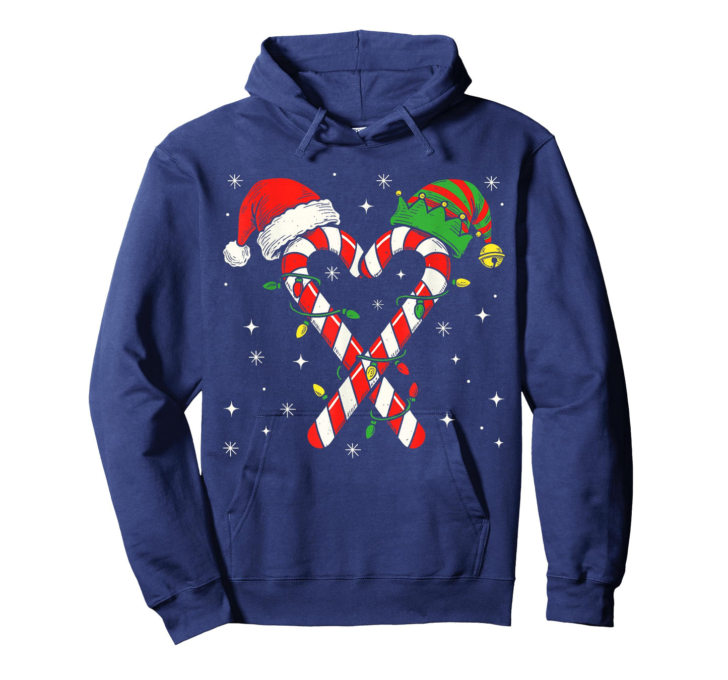 Family Christmas Pajama Candy Cane Christmas Kids Women Men T-Shirt