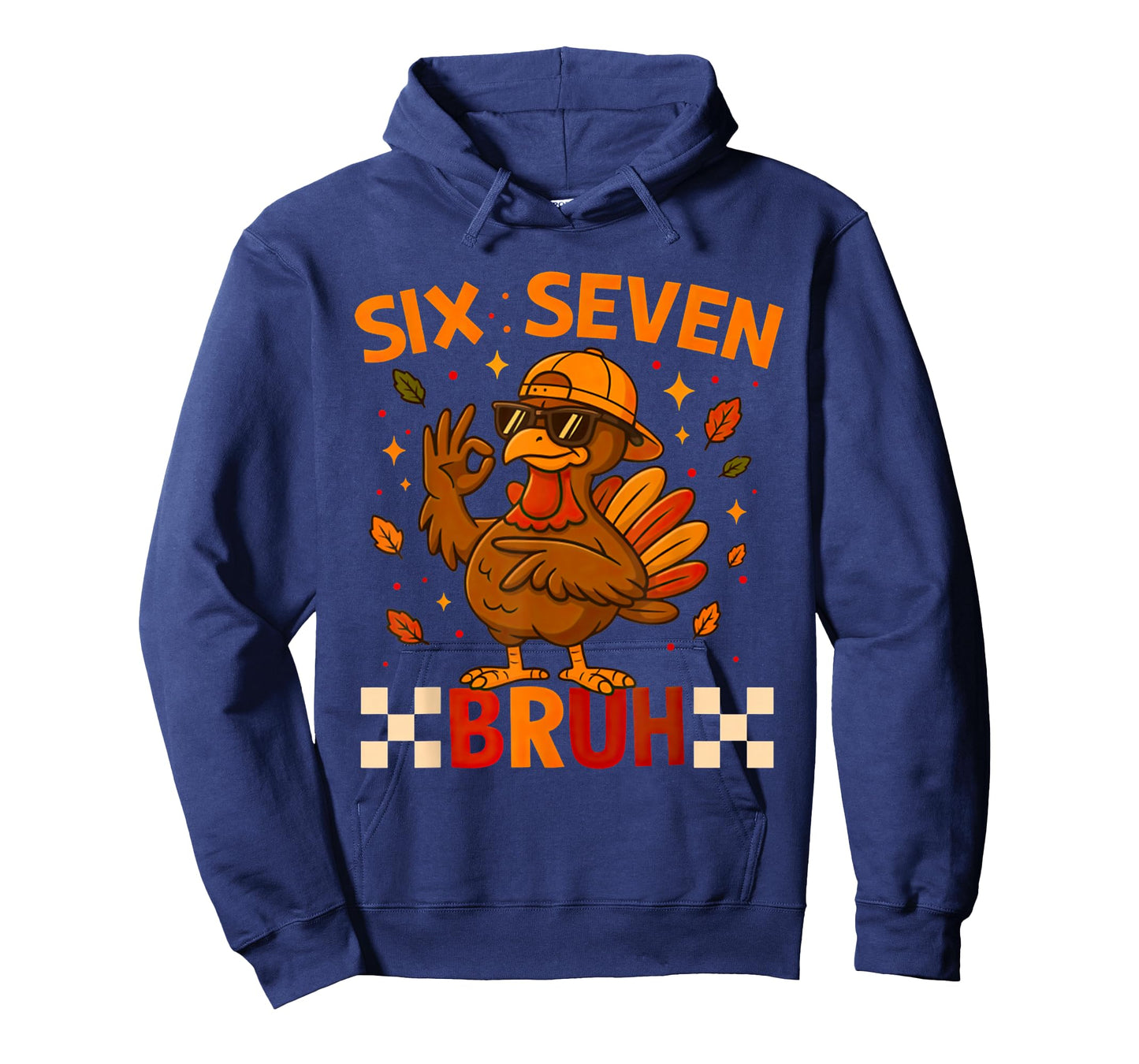 Funny Six Seven Meme Turkey Kids Bruh, 67 Thanksgiving T-Shirt