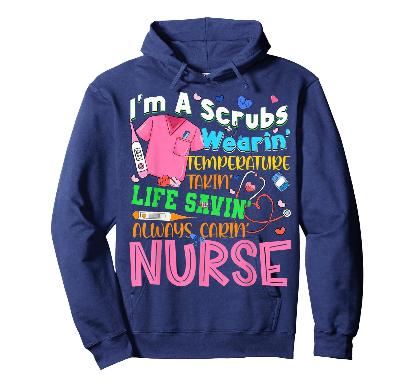Nursing Nurse Job Definition Love Nursing School Girl Women T-Shirt