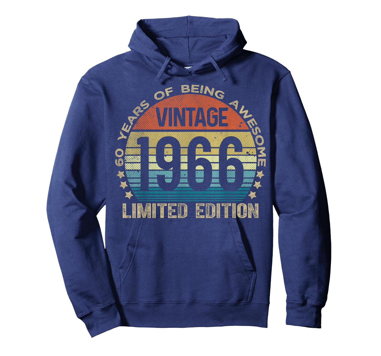 60 Year Old Gifts Vintage 1966 Limited Edition 60th Birthday T-Shirt