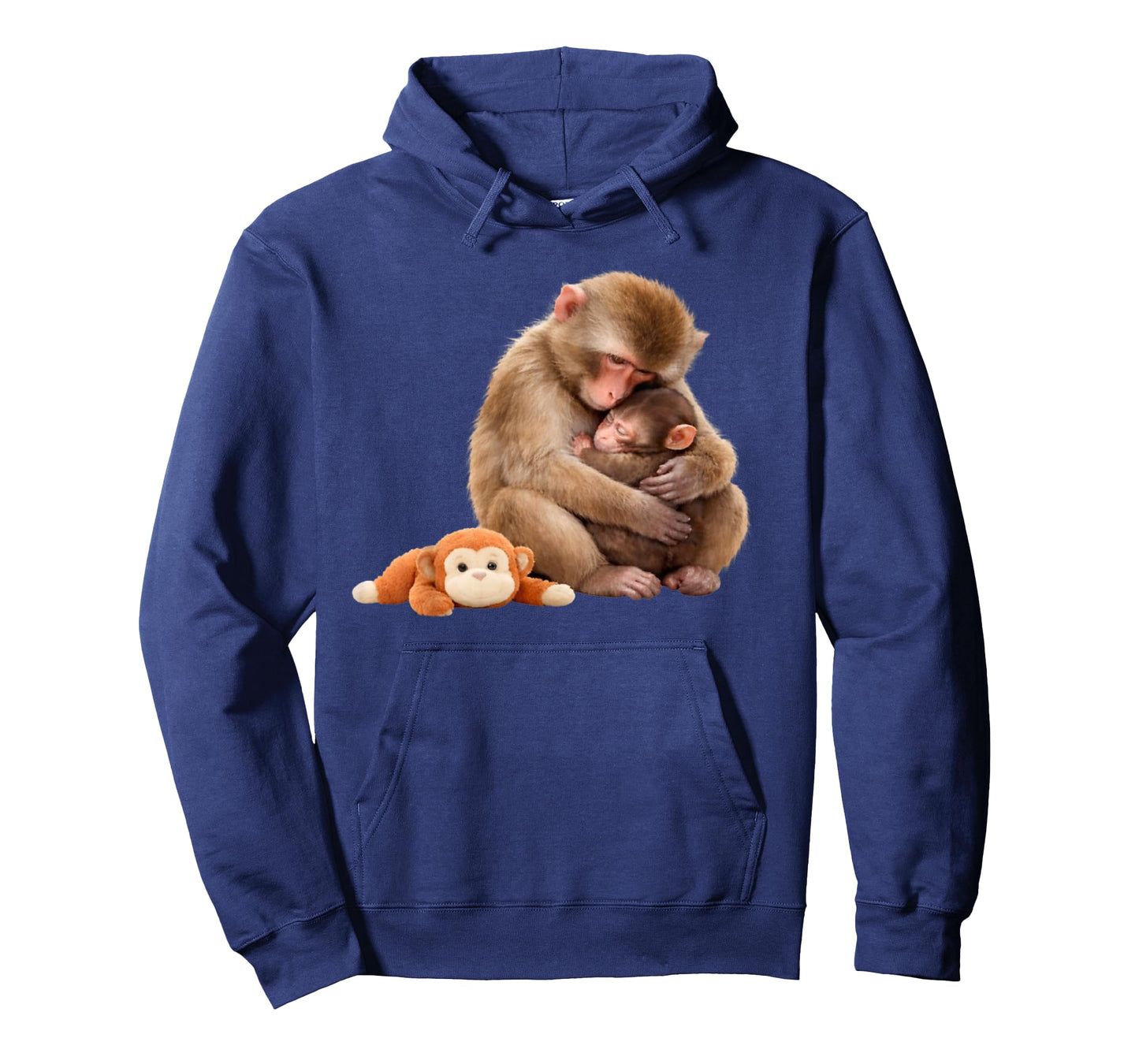 Punch The Monkey Cuddling Stuffed Animal Meme Viral Internet T-Shirt