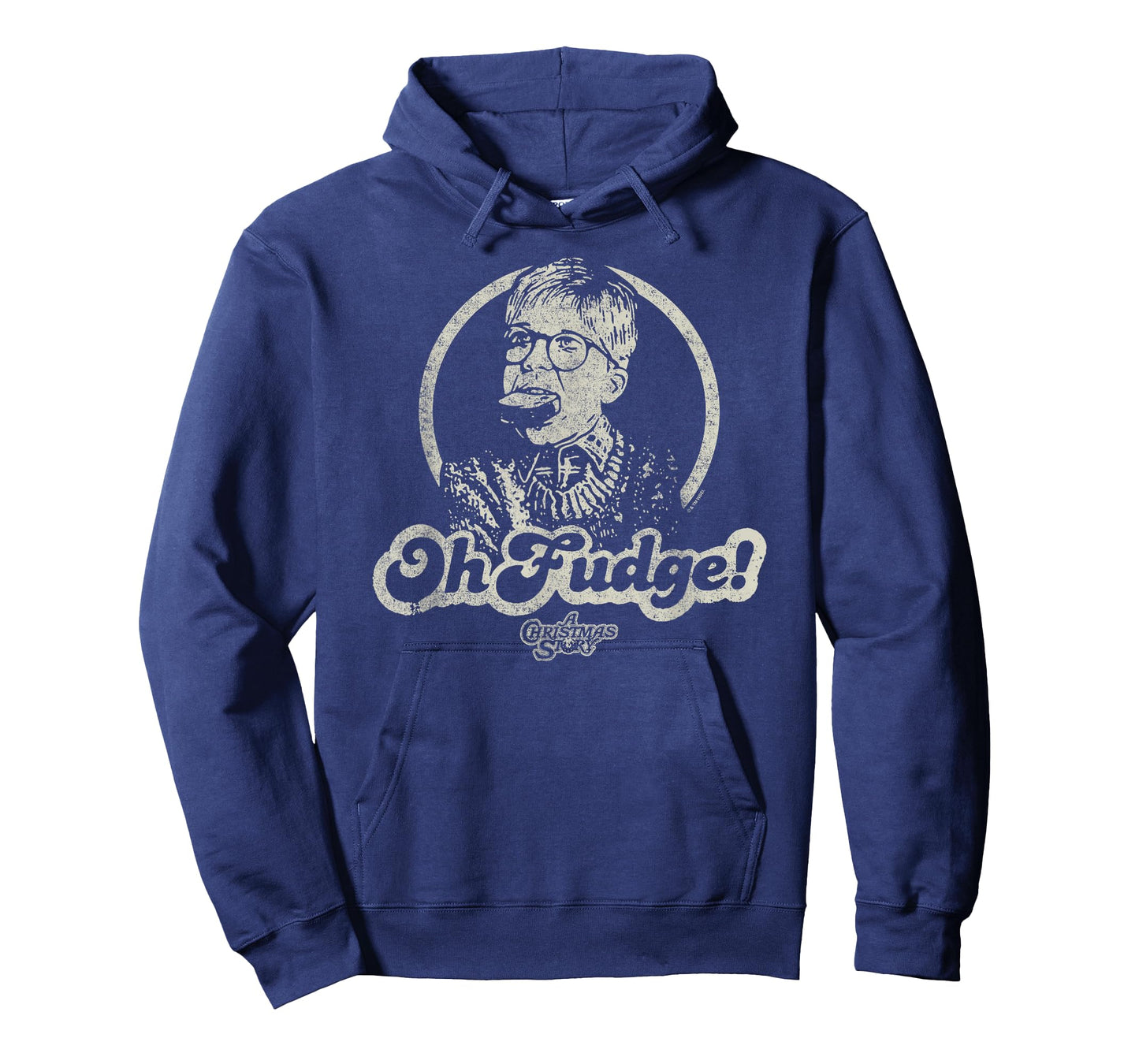 A Christmas Story Oh Fudge! Ralphie Distressed Portrait T-Shirt