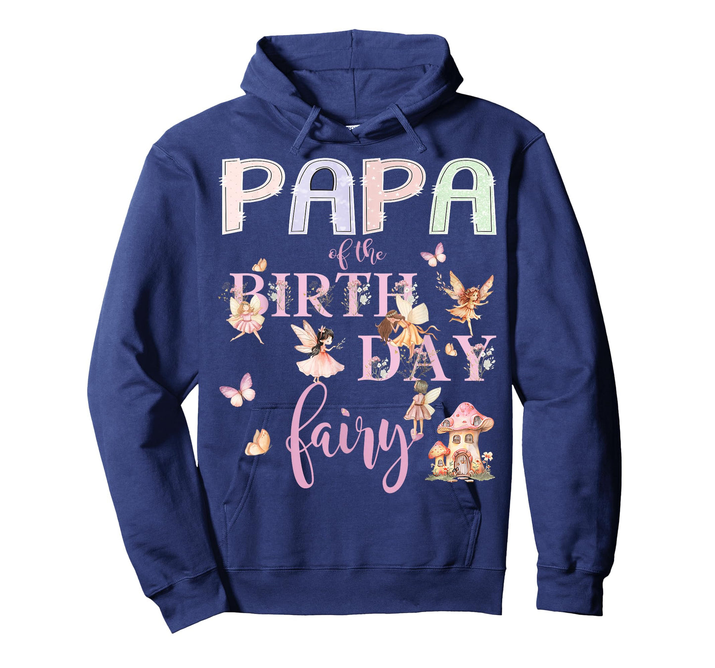 Papa of The Birthday Fairy Birthday Girl Magical Family T-Shirt
