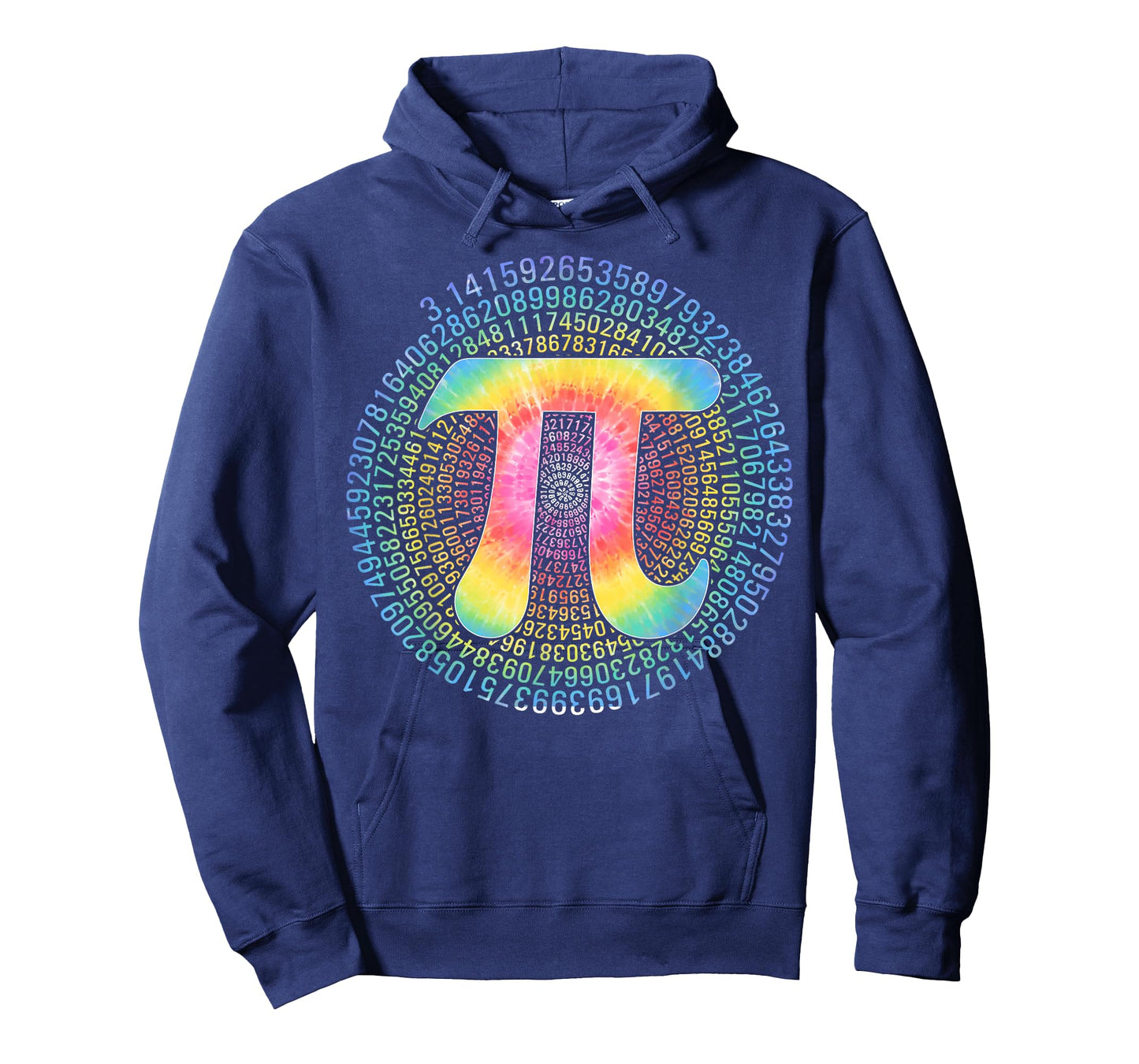 Pi Day Tie Dye 3.14 Pi Number Symbol Math Science Girl Women T-Shirt