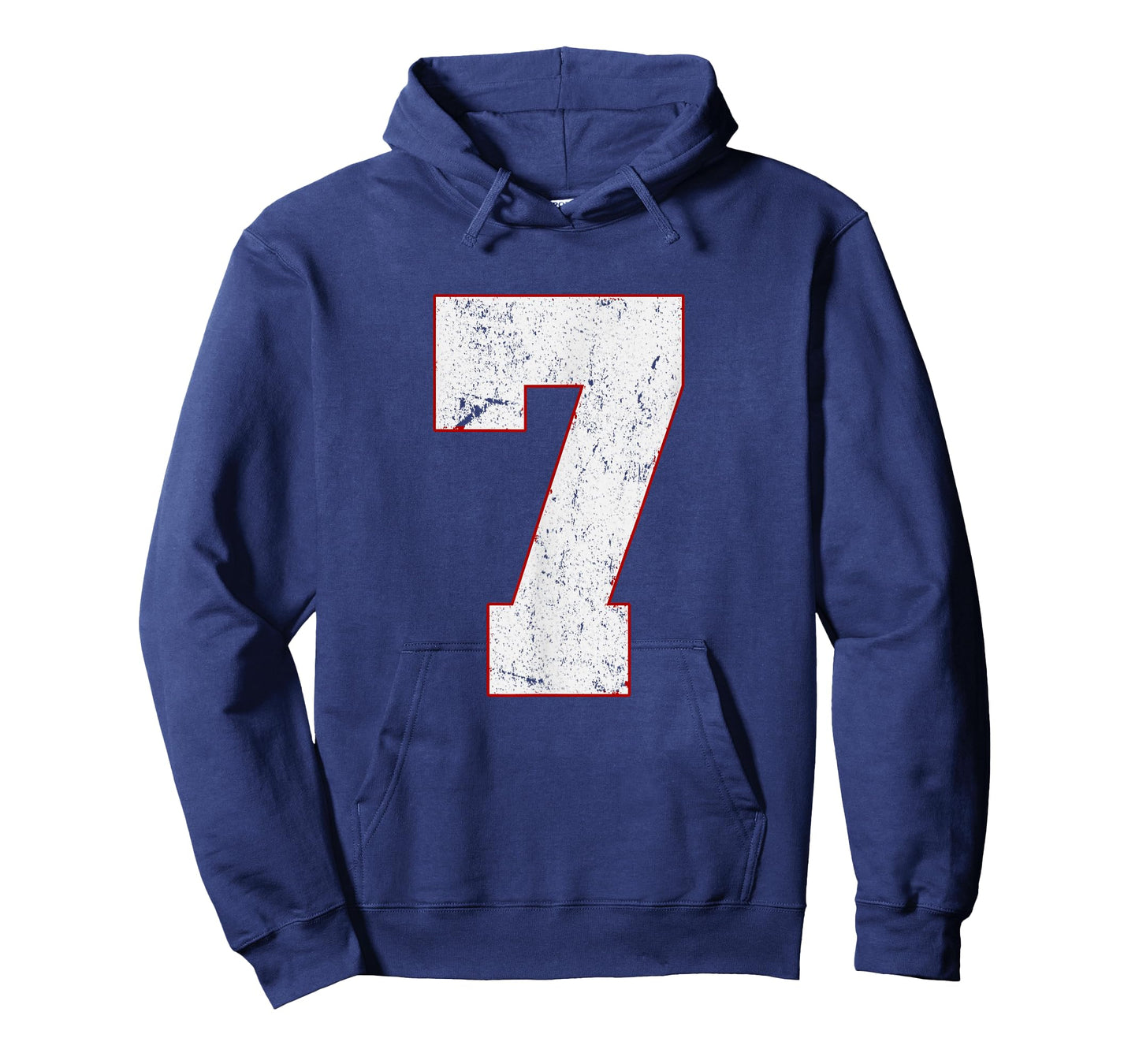 Number 7 Varsity Sports Team Jersey 7 Years Old 7th Birthday T-Shirt