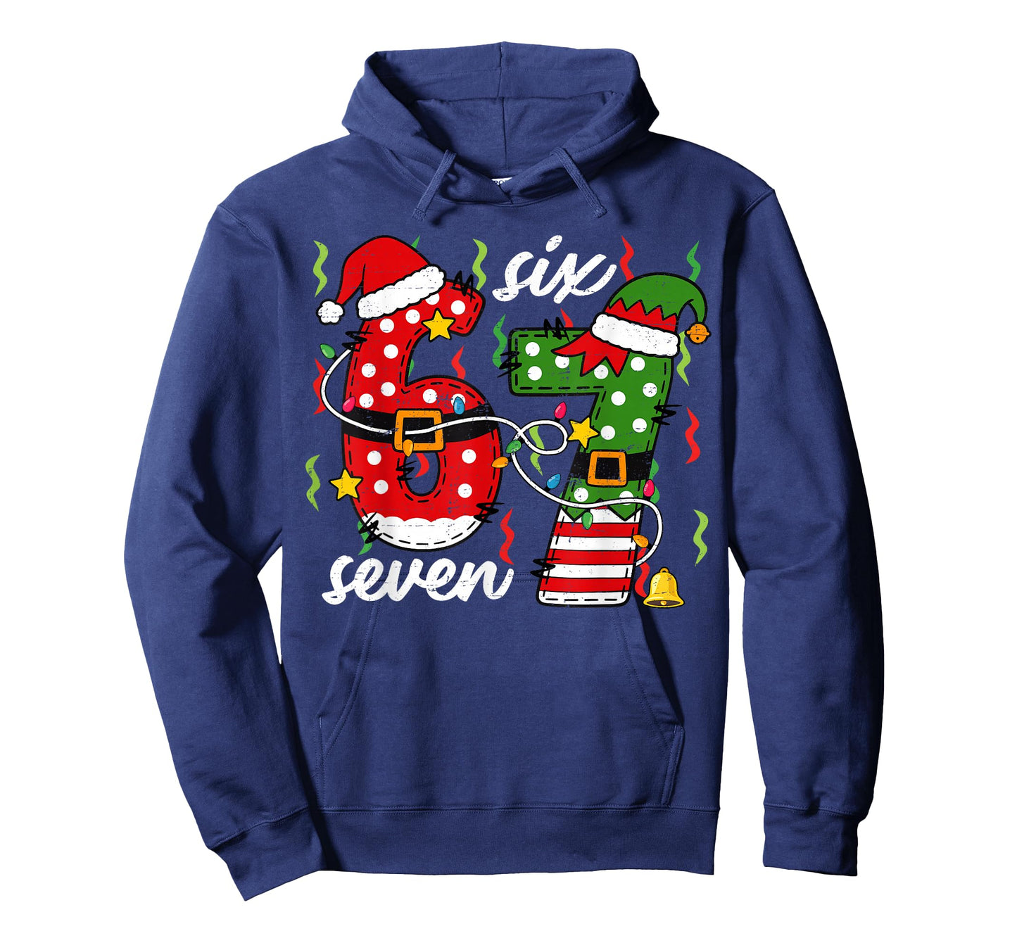 67 Christmas Funny 6 7 Meme Six Seven Shirt Boys Girls Kids T-Shirt