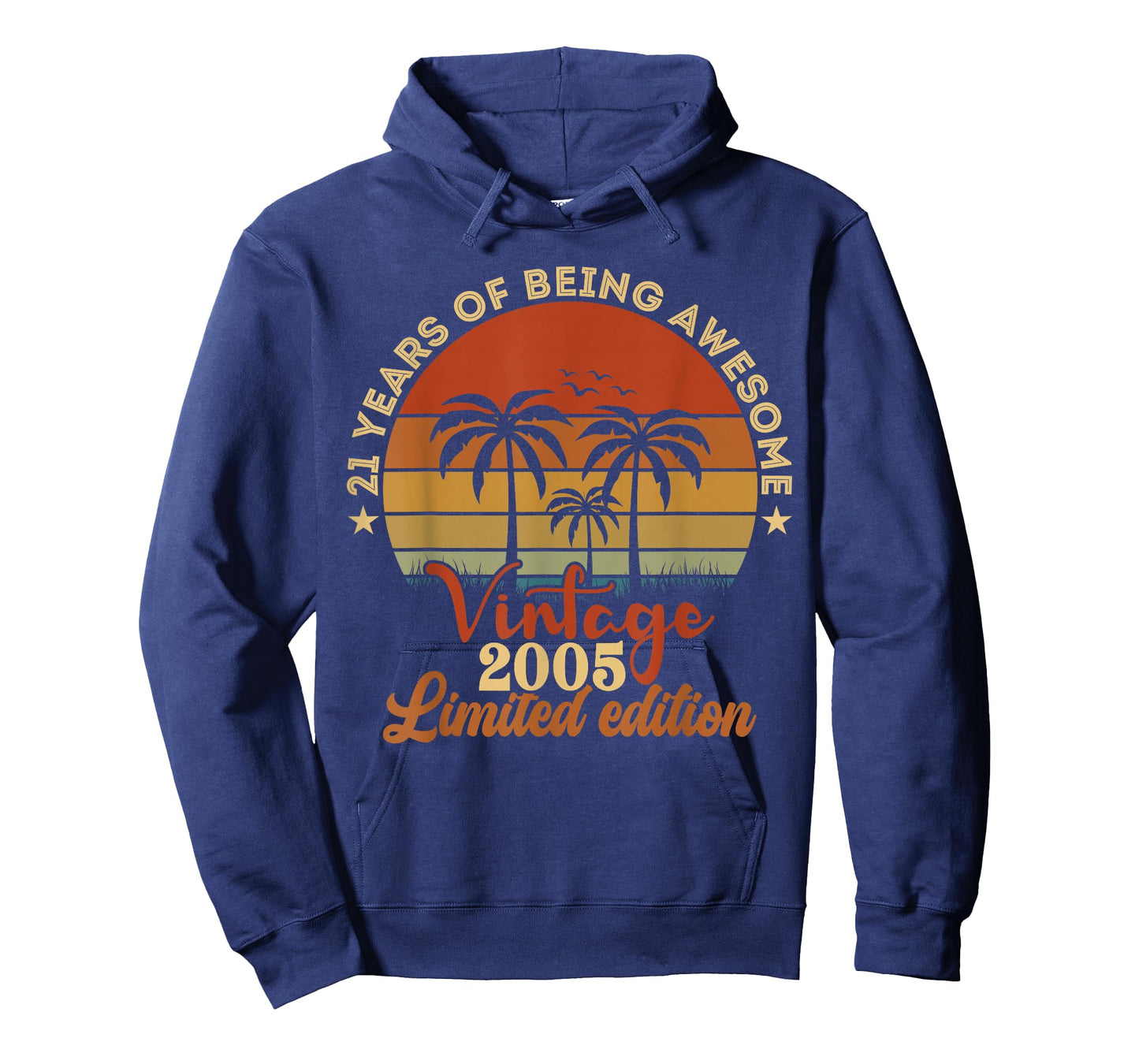 Vintage 2005 Limited Edition 21-Year-Old Male 21st Birthday T-Shirt