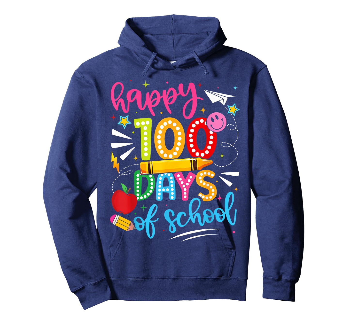 100th Day of School Happy 100 Days Teachers Boy Girl Kid T-Shirt