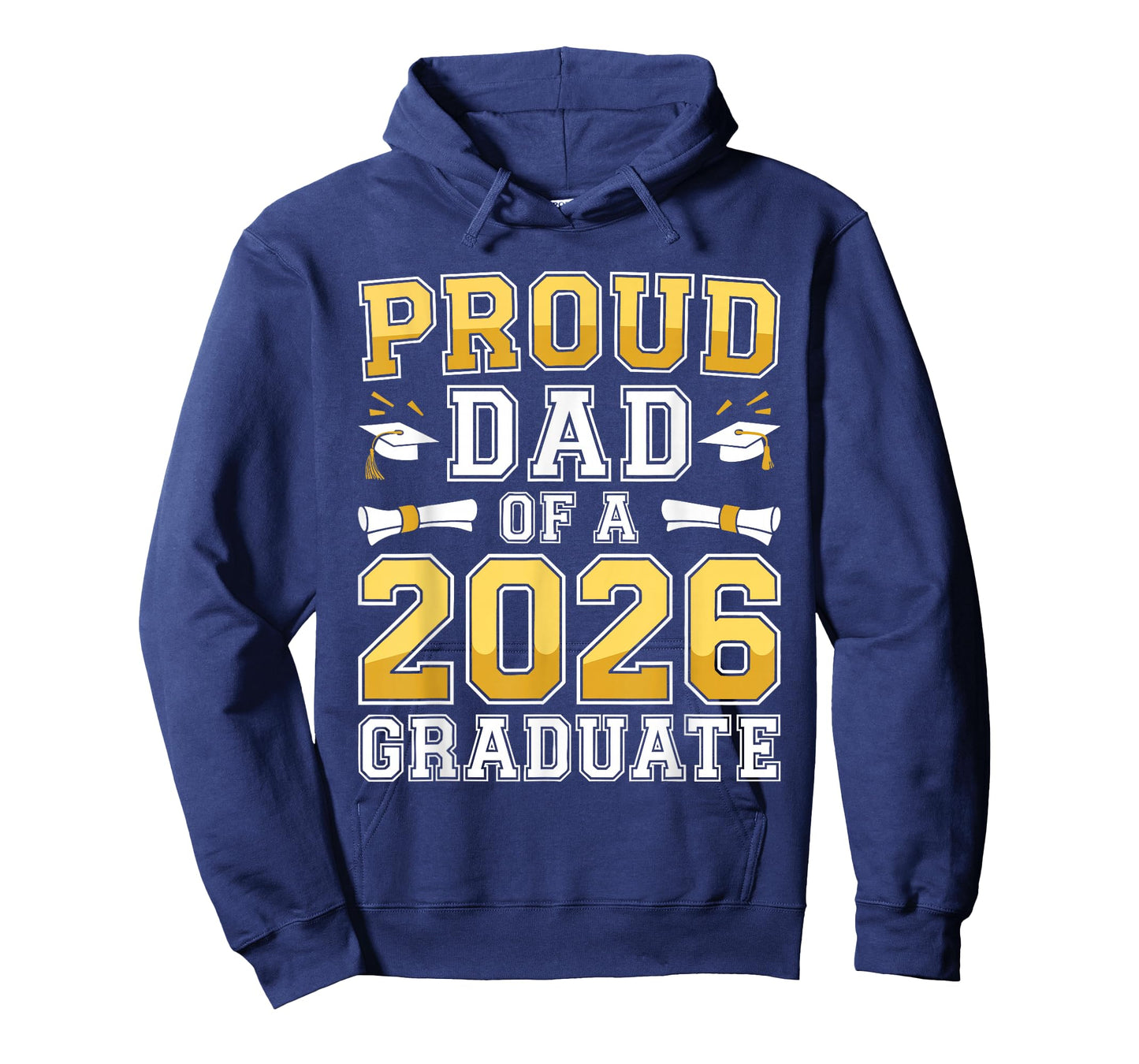 Proud Dad of A 2026 Graduate Shirt Class of 2026 Graduation T-Shirt