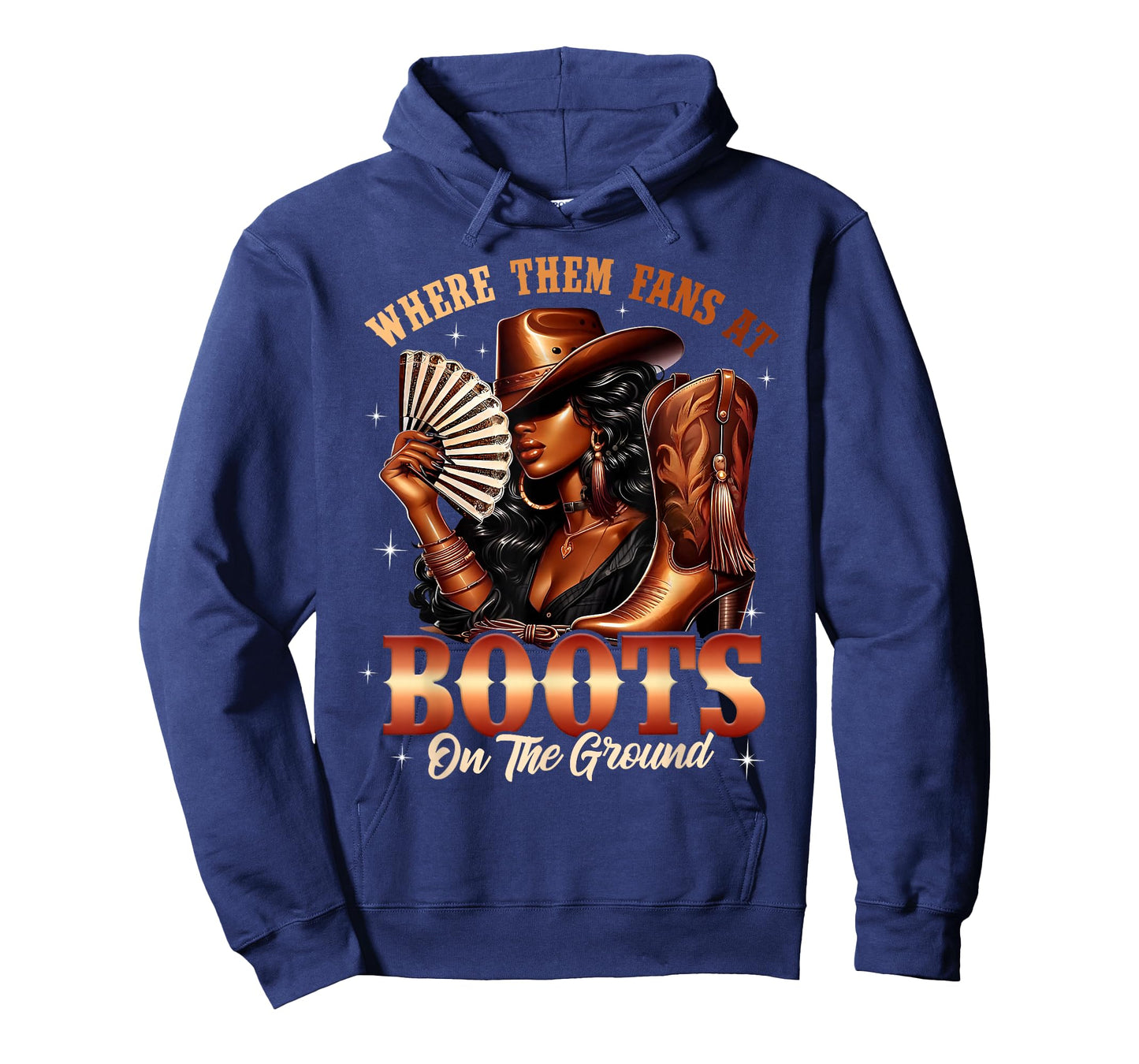 Boots On The Ground Cowgirl Black Women Africa Black History T-Shirt