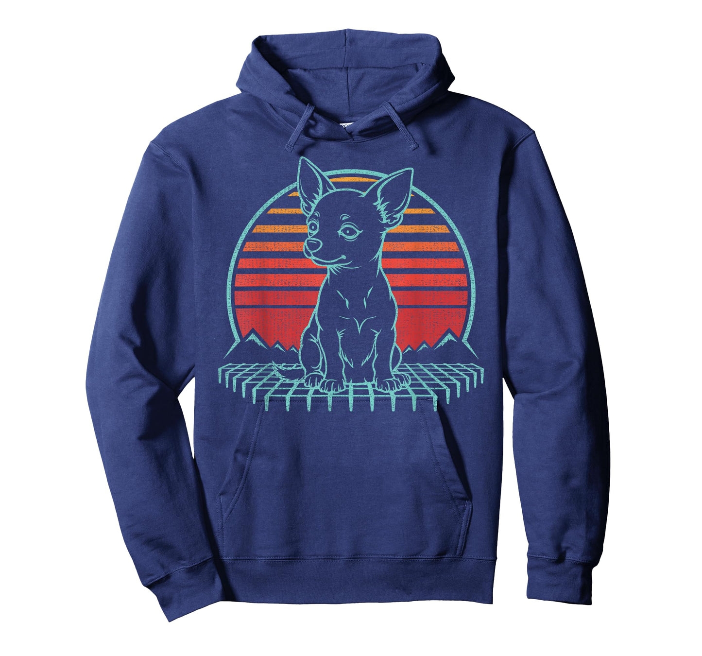 Chihuahua Lover Dog Owner Retro Vintage 80s T-Shirt