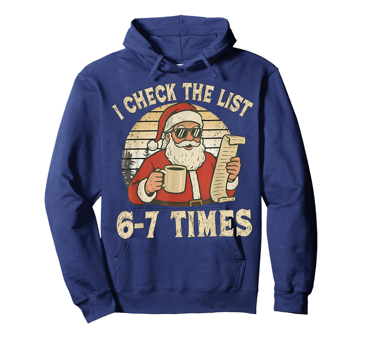 I Check The List 6-7 Times Santa T-Shirt