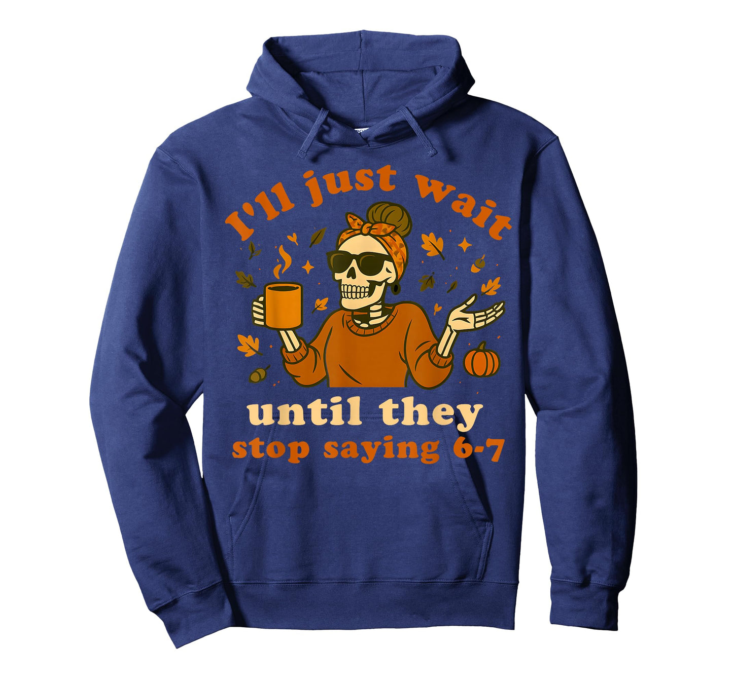 Funny 67 Teacher Thanksgiving Skeleton 6 7 Mom Women's Fall T-Shirt