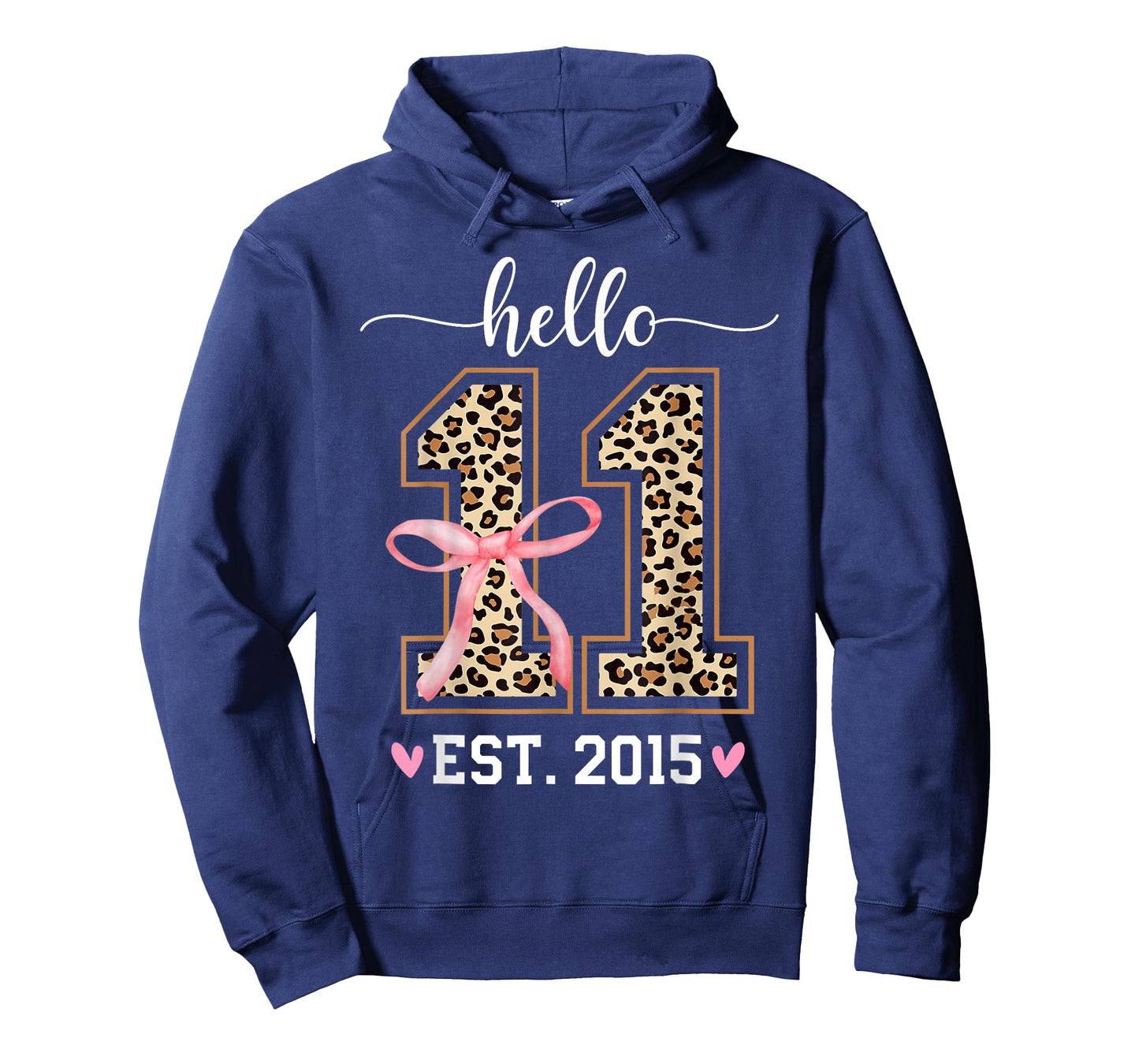 Coquette Bow 11th Birthday Girl T-Shirt