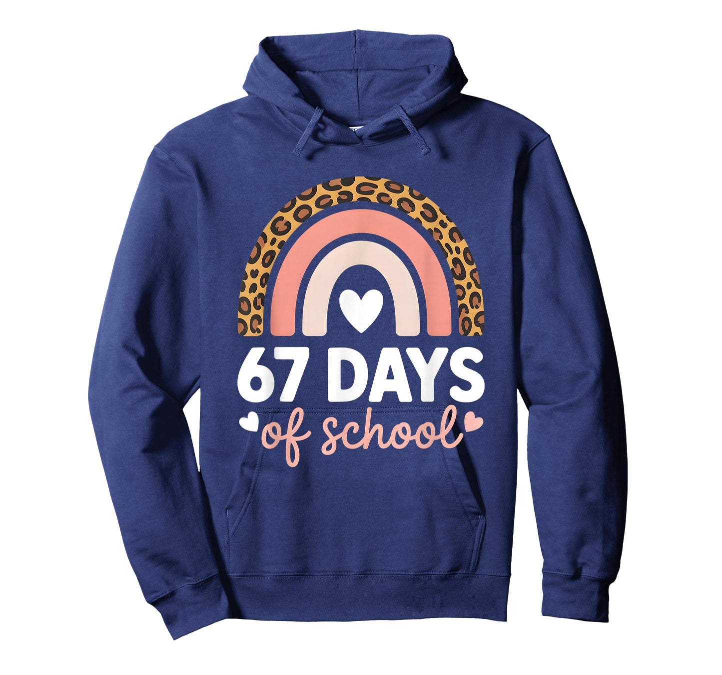67 Days of School Rainbow Teachers 67 Meme Humor Funny 6 7 T-Shirt