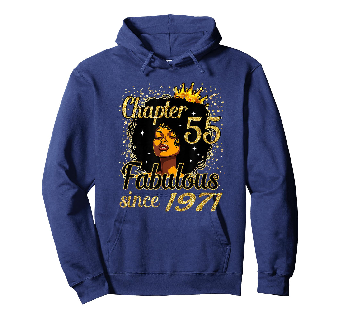Chapter 55 Fabulous Since 1971 55th Birthday for Girls Women T-Shirt