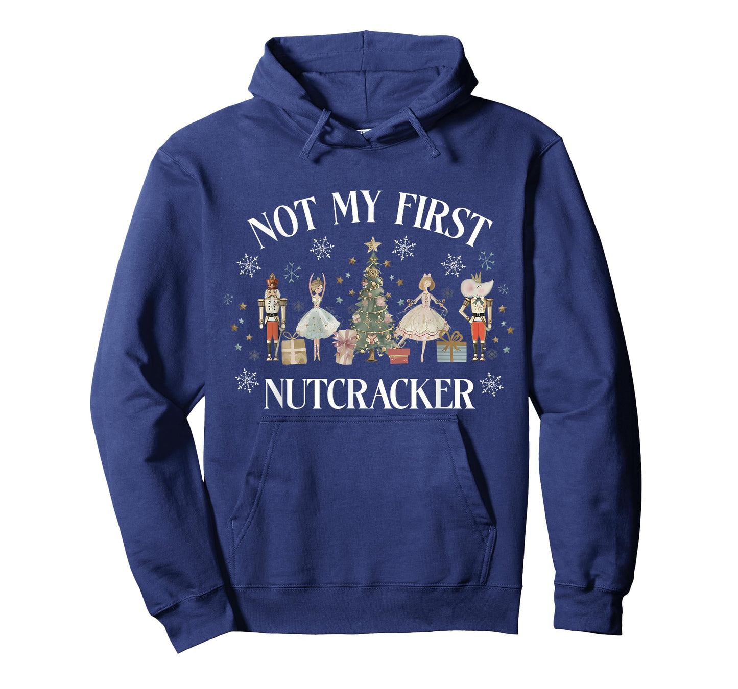 Funny Vintage Not My First Nutcracker Sugar Fairy Plum Xmas T-Shirt
