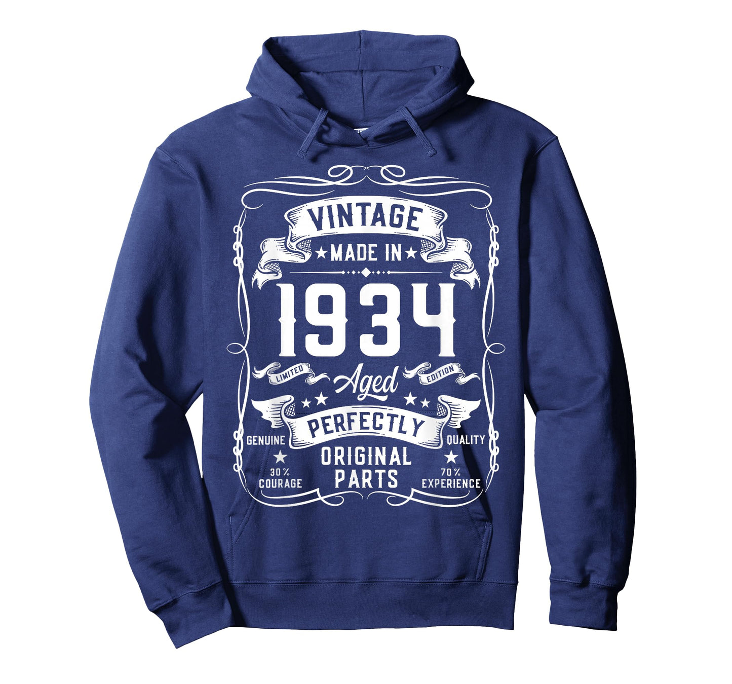 Vintage 1934 92yr 92nd Birthday Gifts for Men 92 Years Old T-Shirt